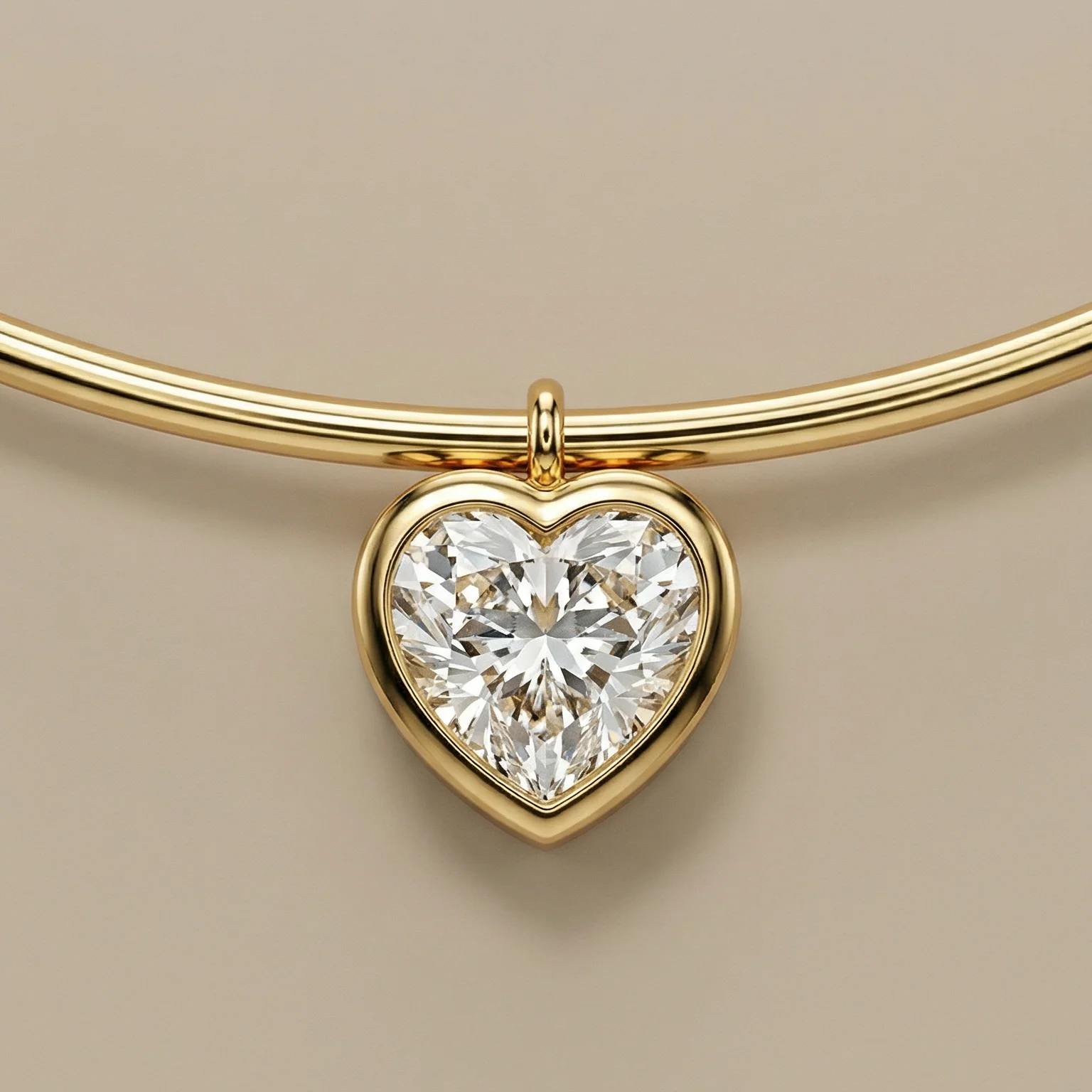 THE HEART PENDANT CHOKER - Image 4