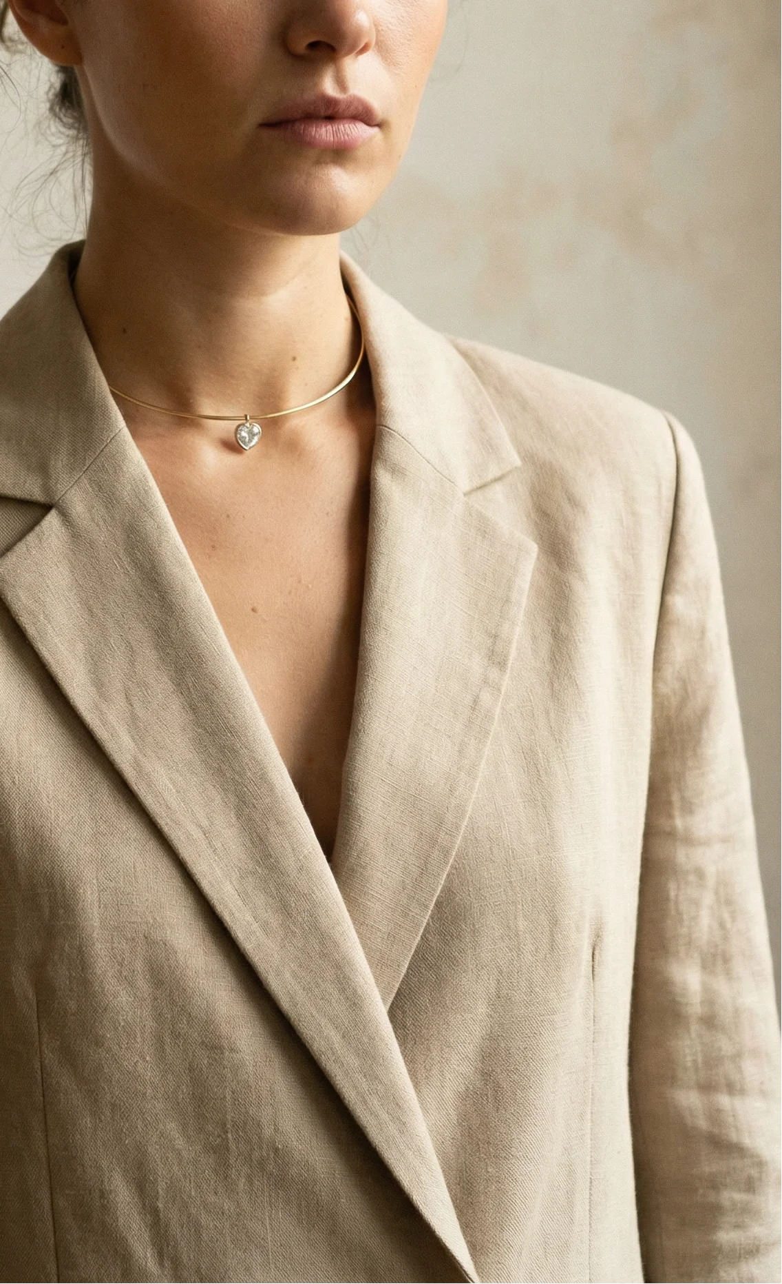 THE HEART PENDANT CHOKER - Image 5