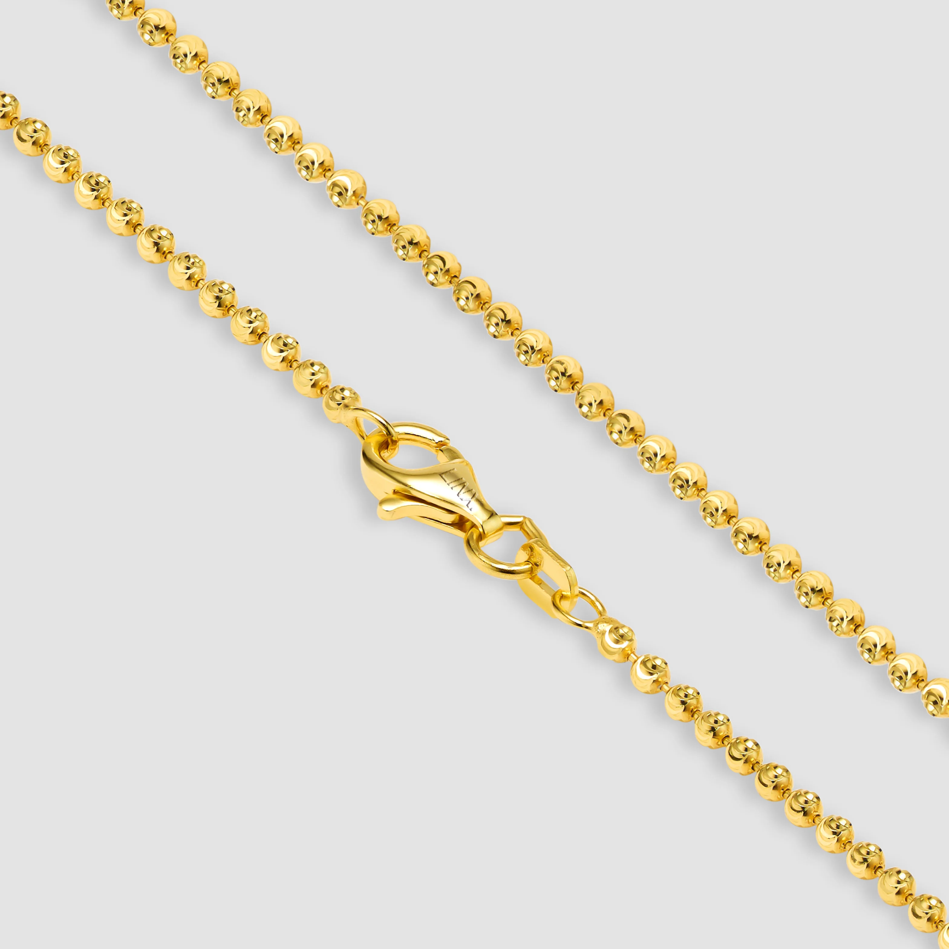 Moon Cut Ball Chain - 3mm - Image 4