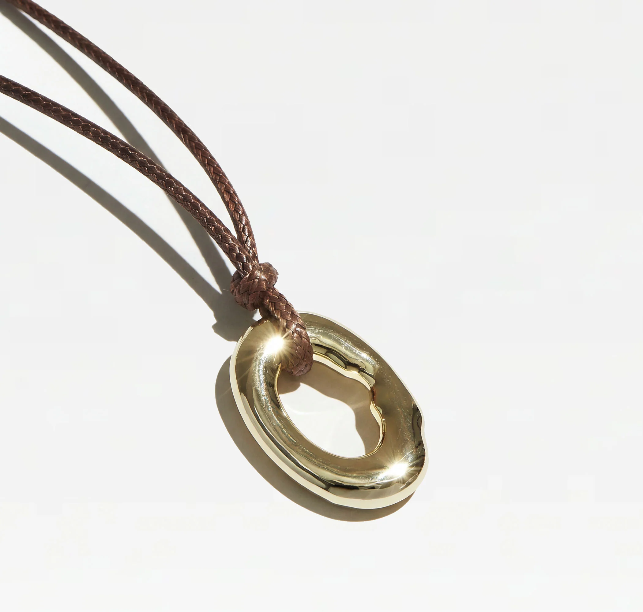 The Ania Cord Pendant Necklace