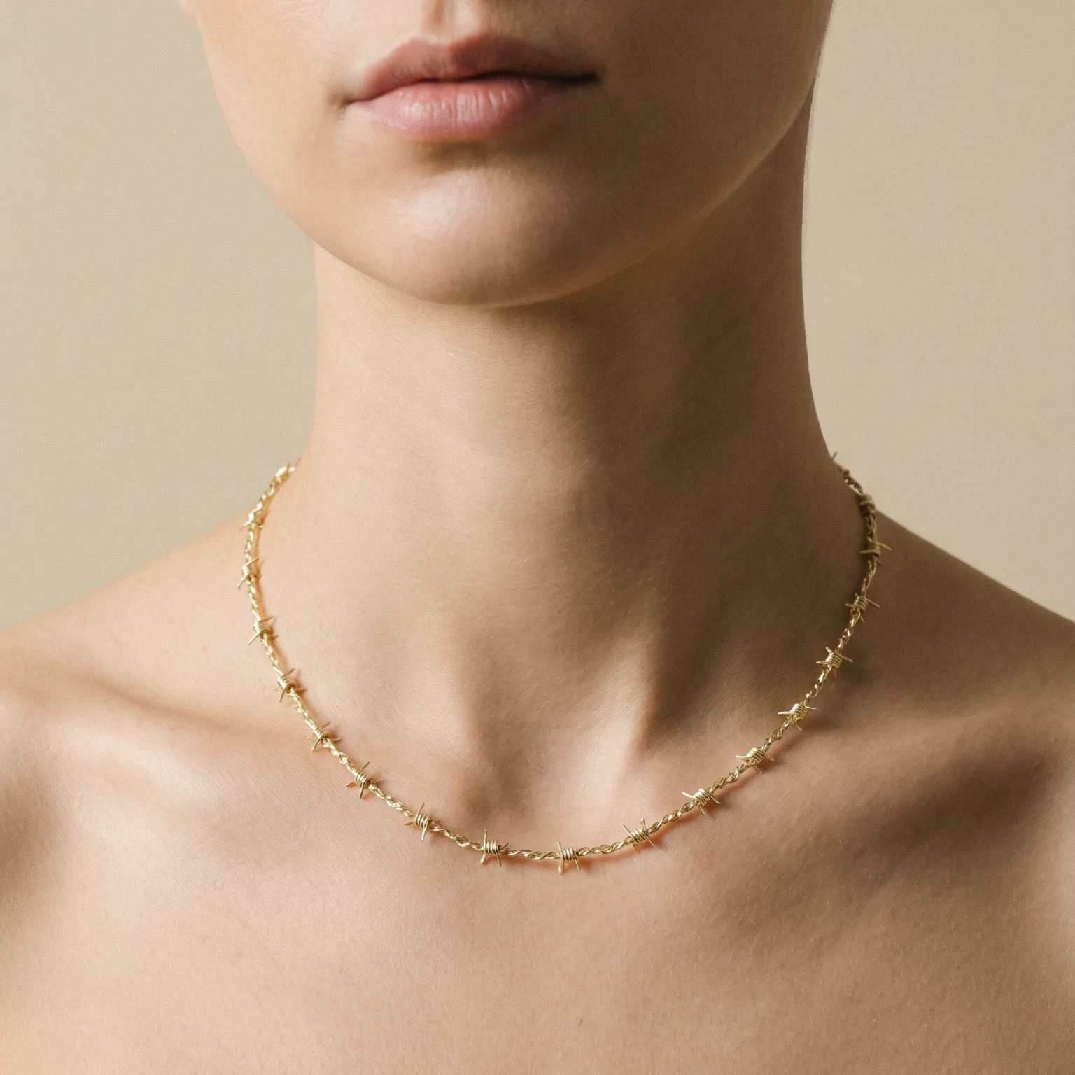 The Barb Wire Choker Danielle Guizio X The M Jewelers - Image 4