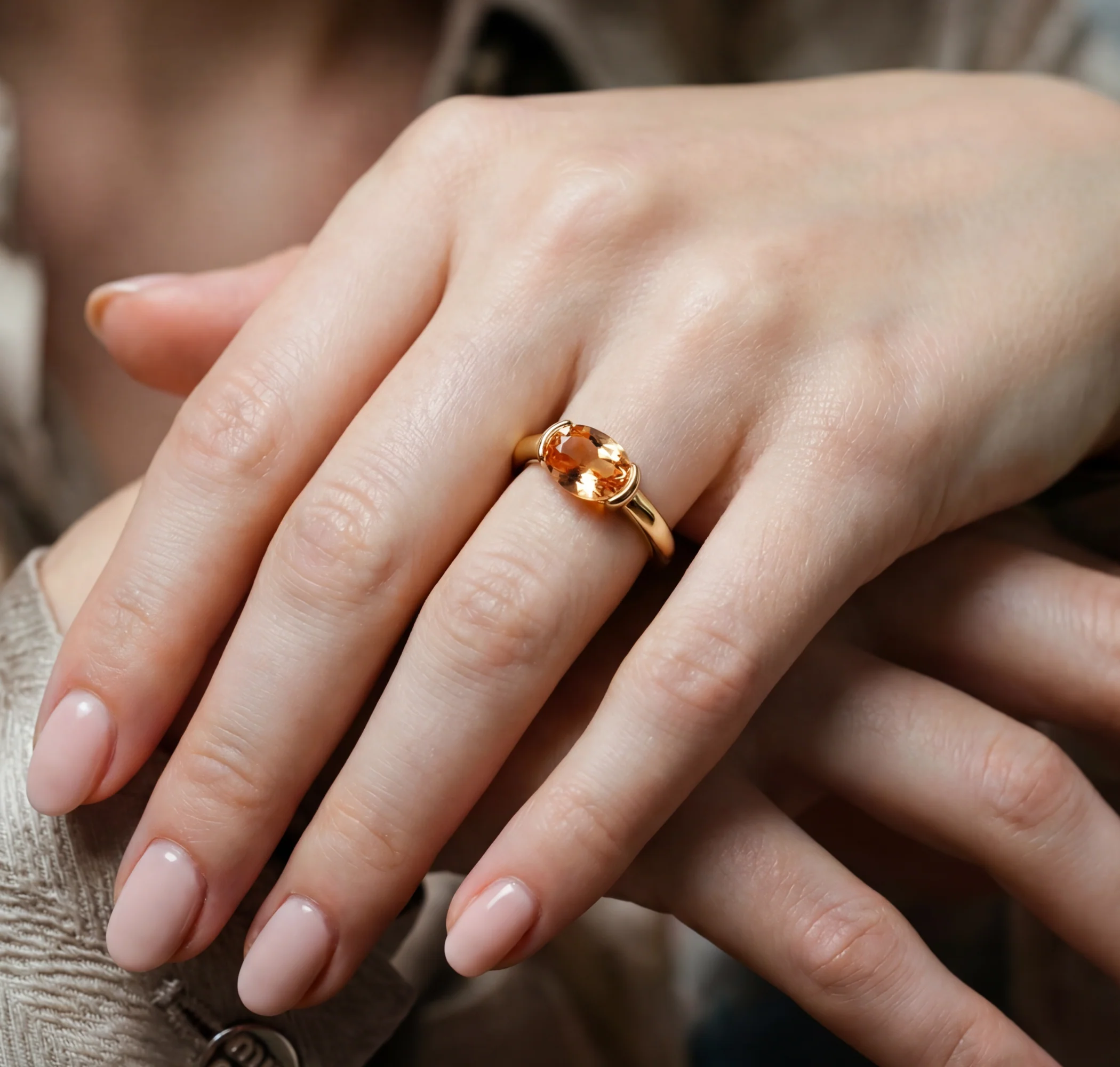 THE CITRINE STONE RING - Image 2