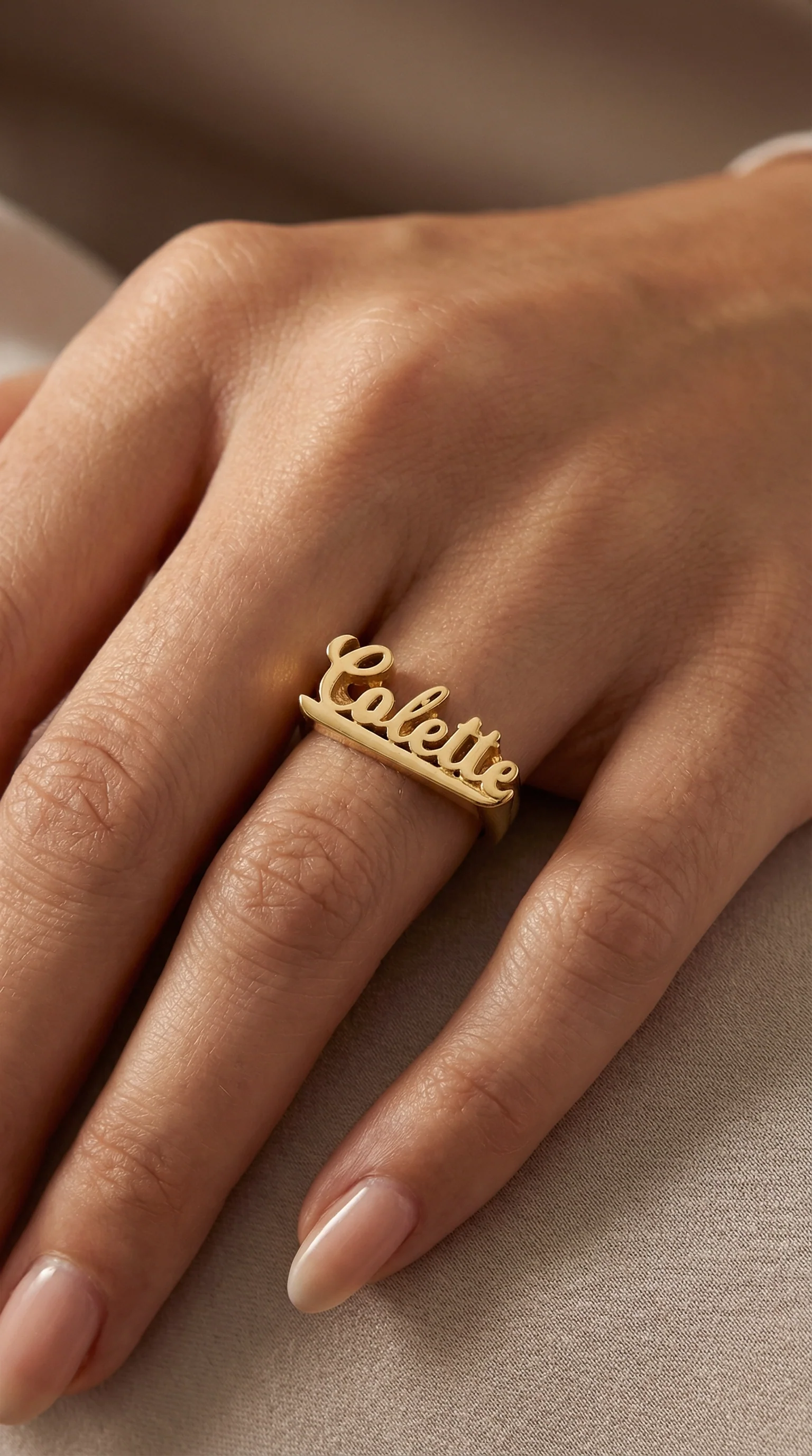 The Classic Name Ring - Image 7