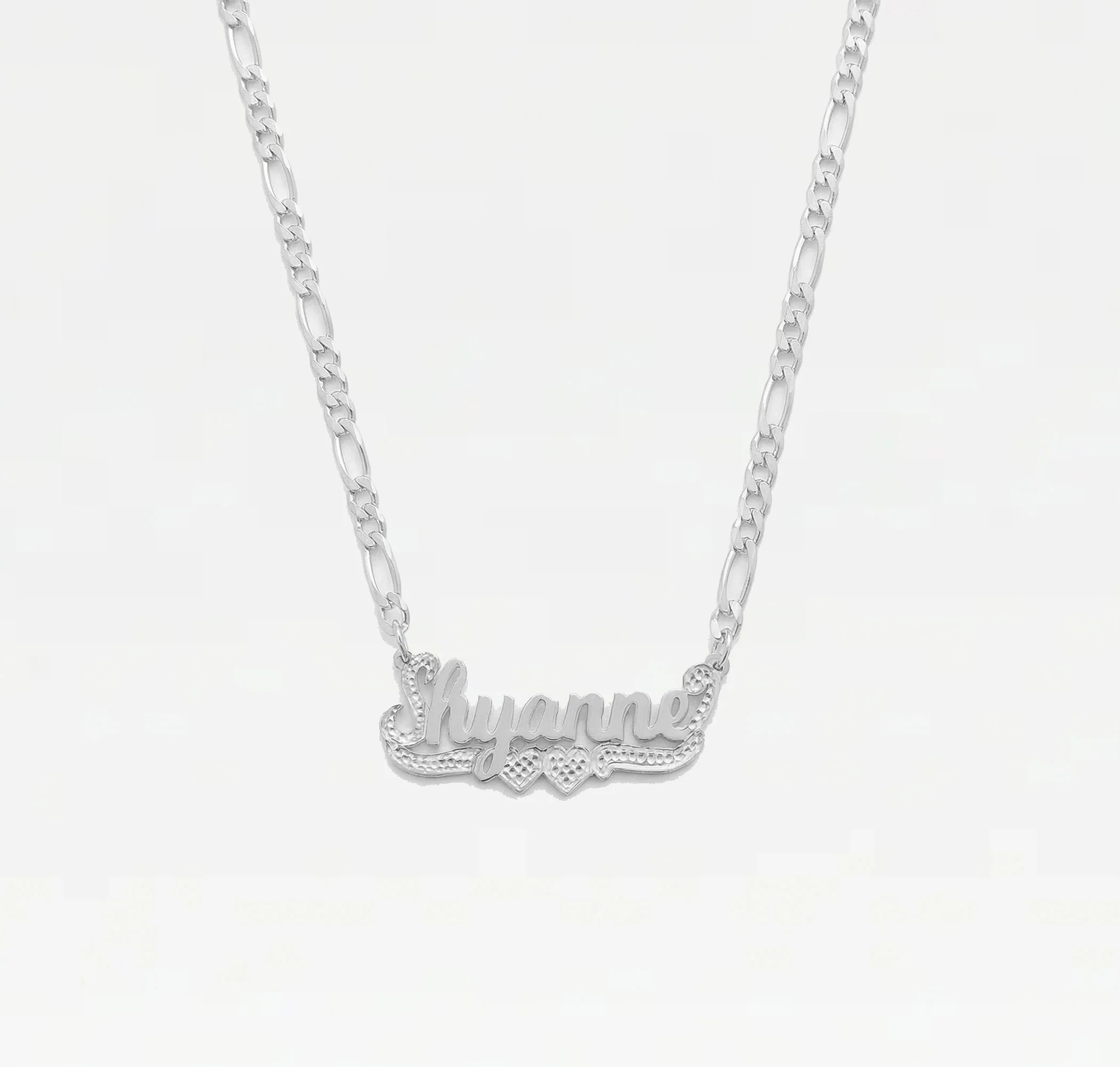 The Cut Nameplate Necklace - Image 16