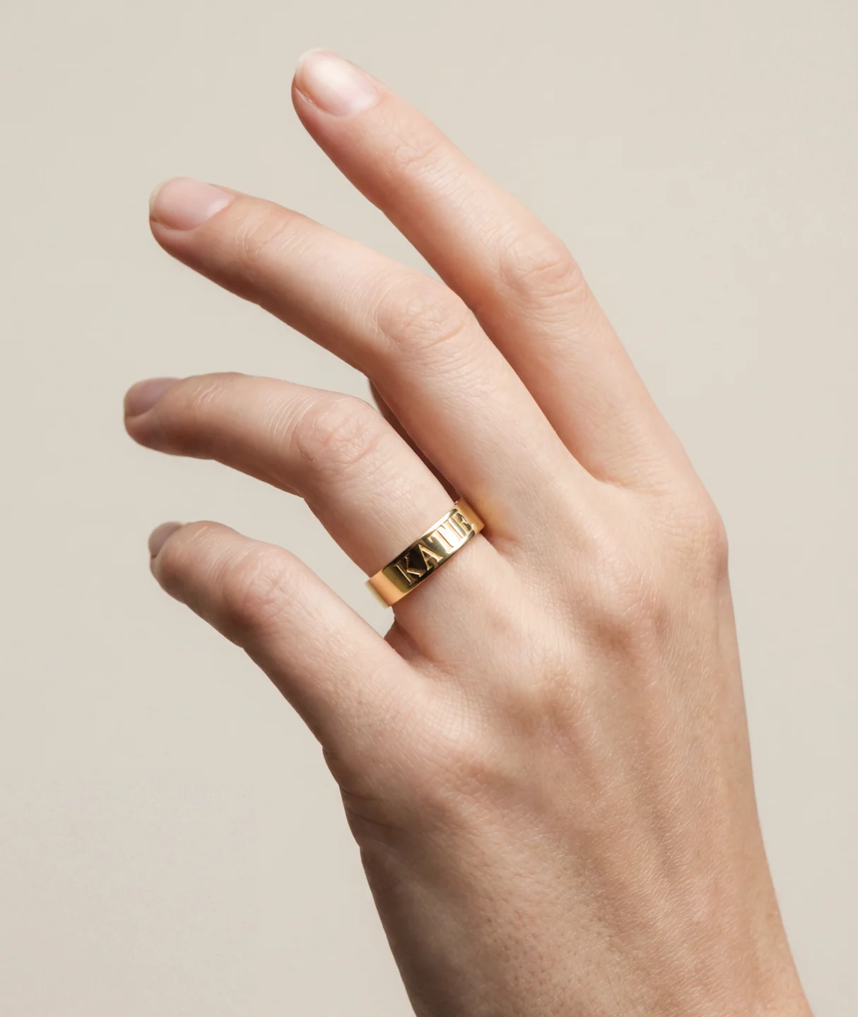 The Embossed Name Ring - Image 2