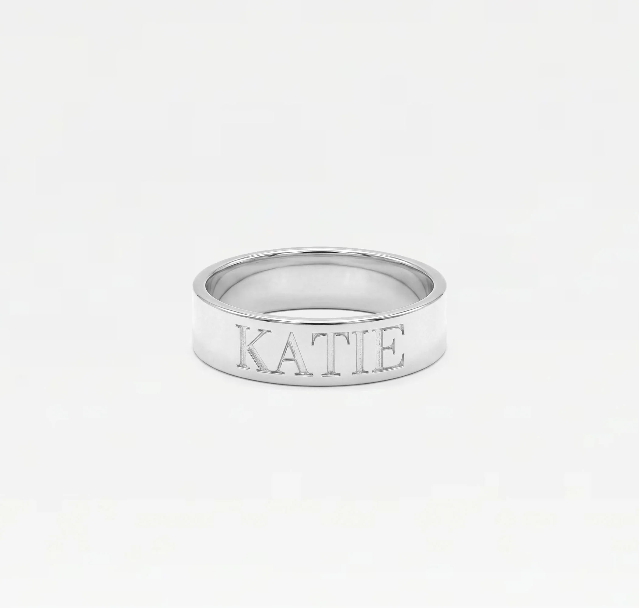 The Embossed Name Ring - Image 5