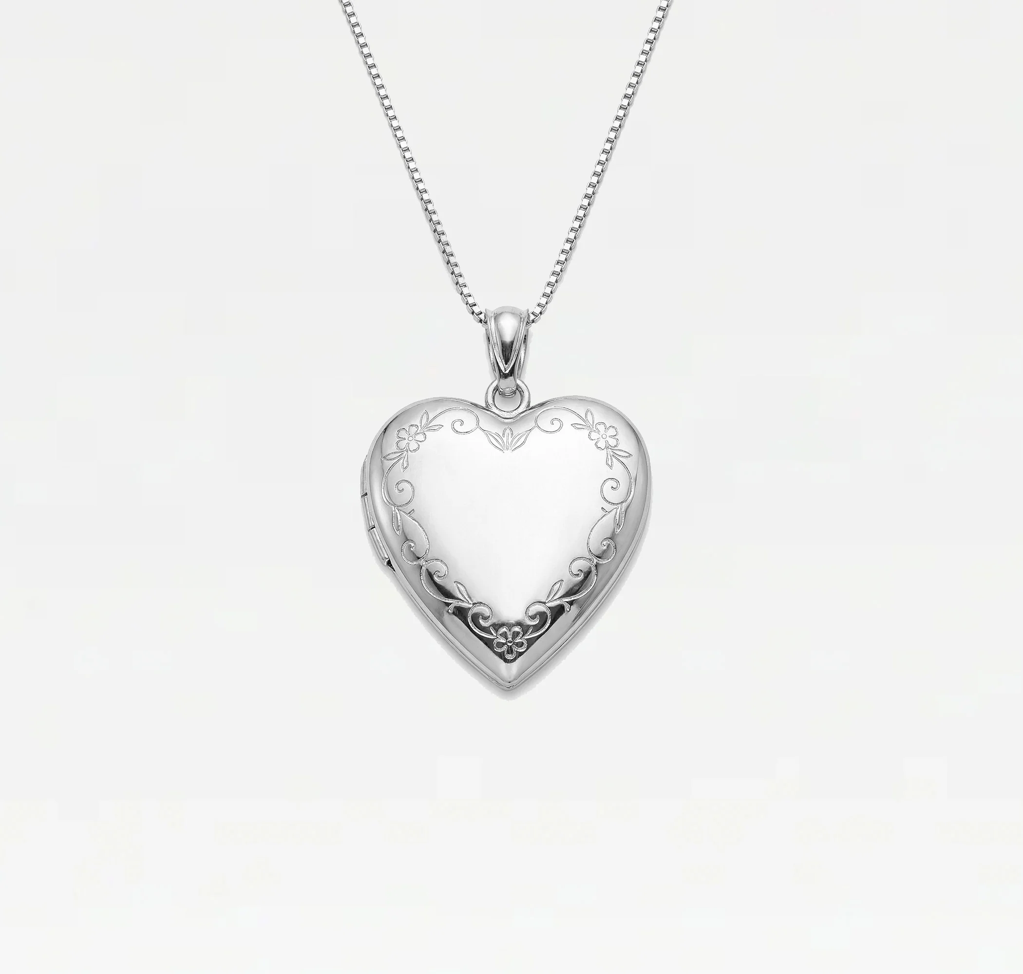 The Floral Heart Photo Locket - Image 8