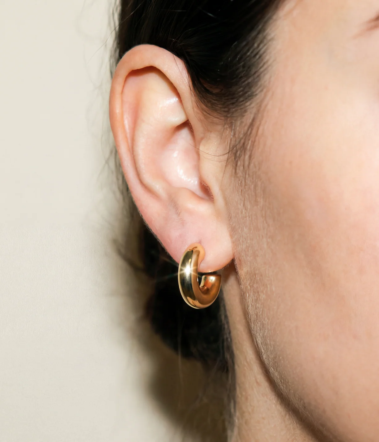 The Gold Mezzo Hoops - Image 2