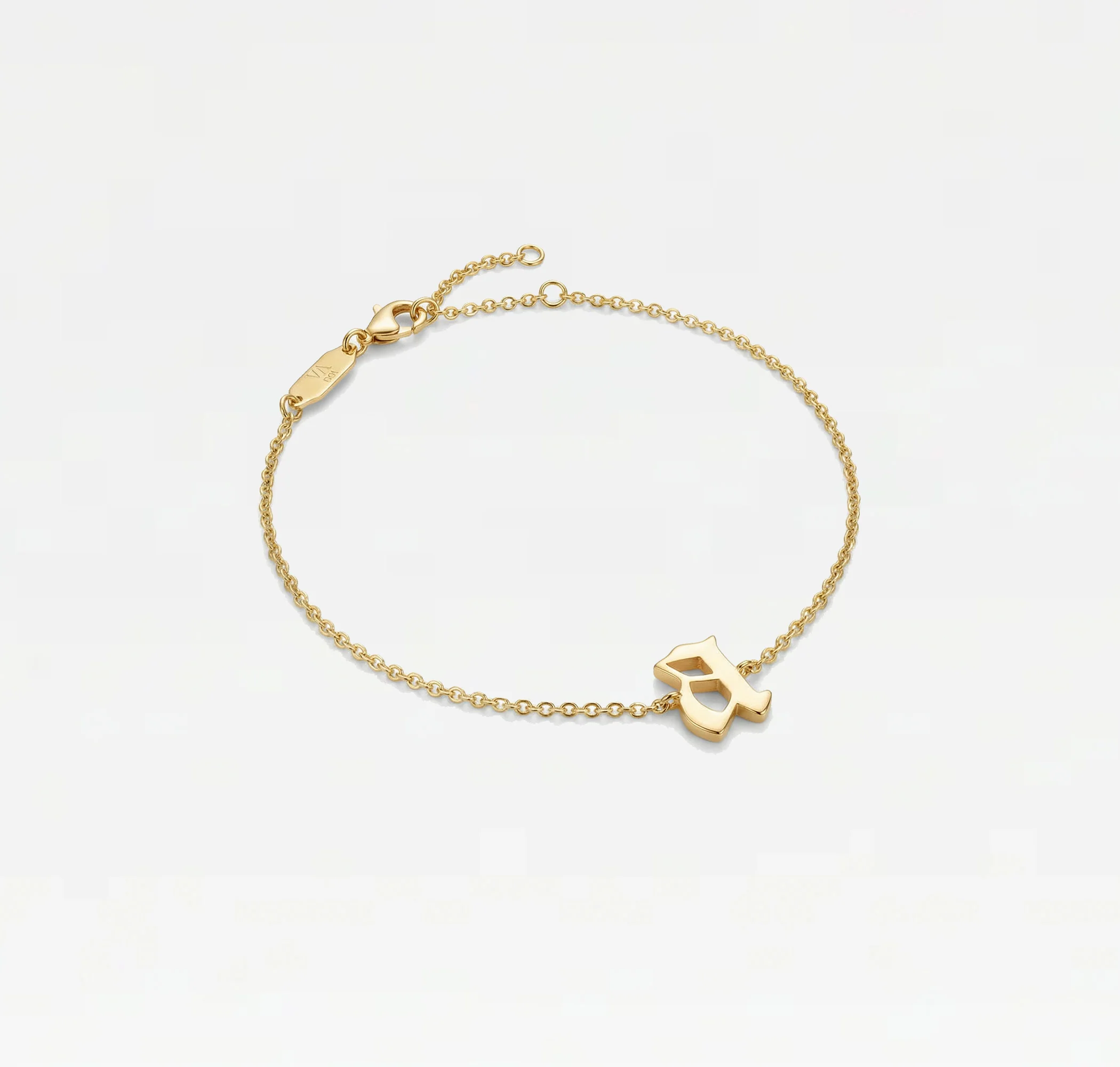The Gothic Letter Bracelet