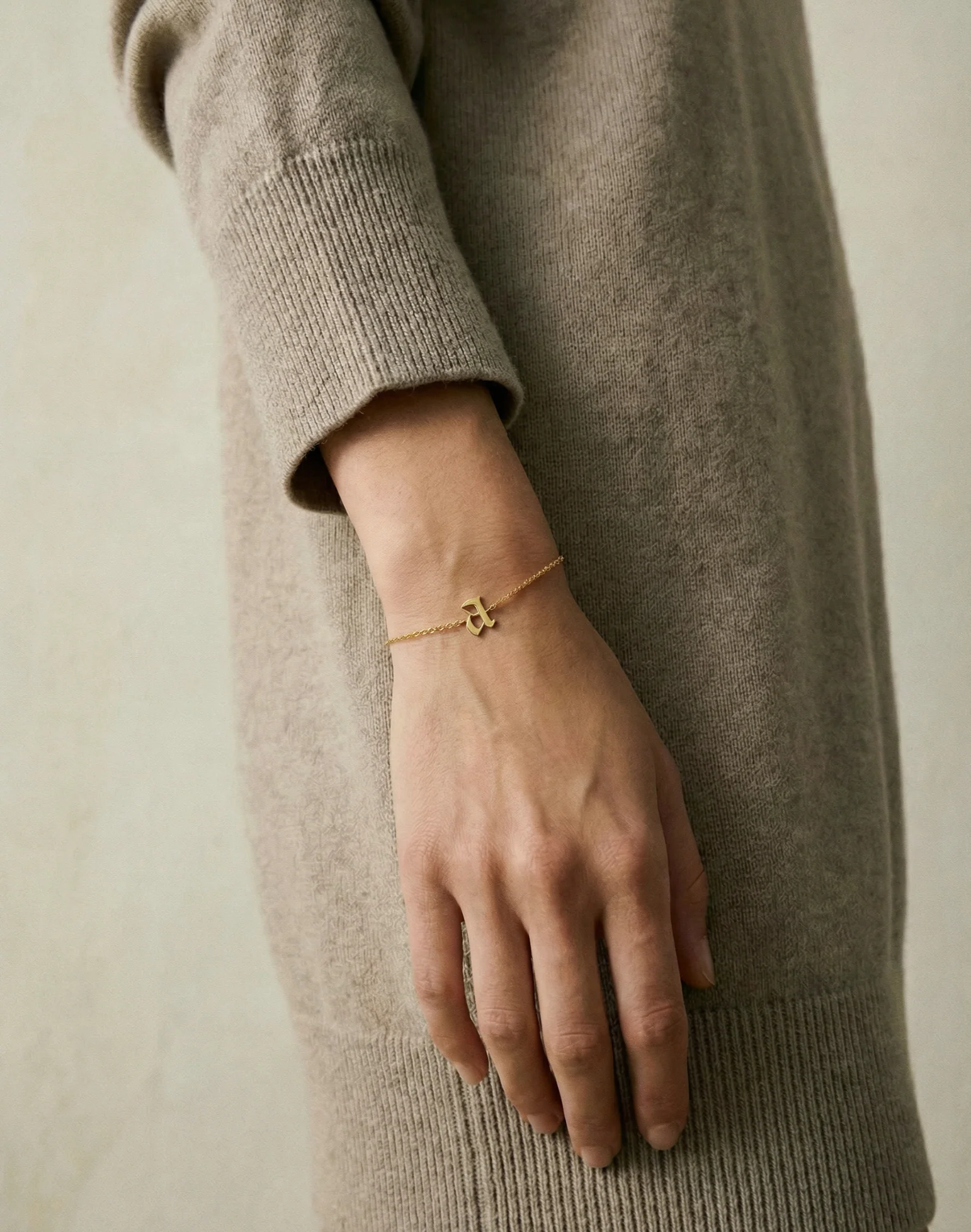 The Gothic Letter Bracelet - Image 2