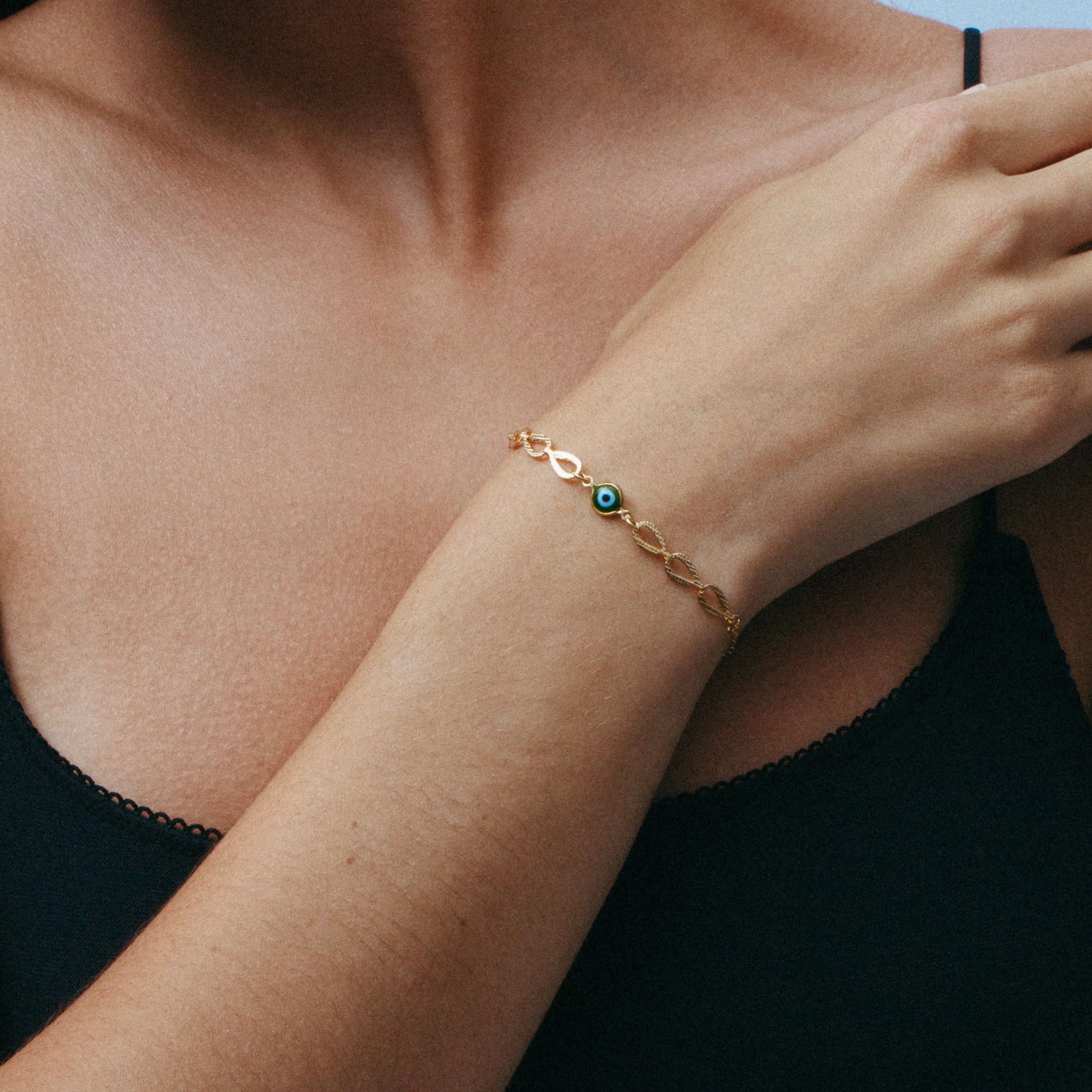 The Green Evil Eye Heirloom Bracelet - Image 3