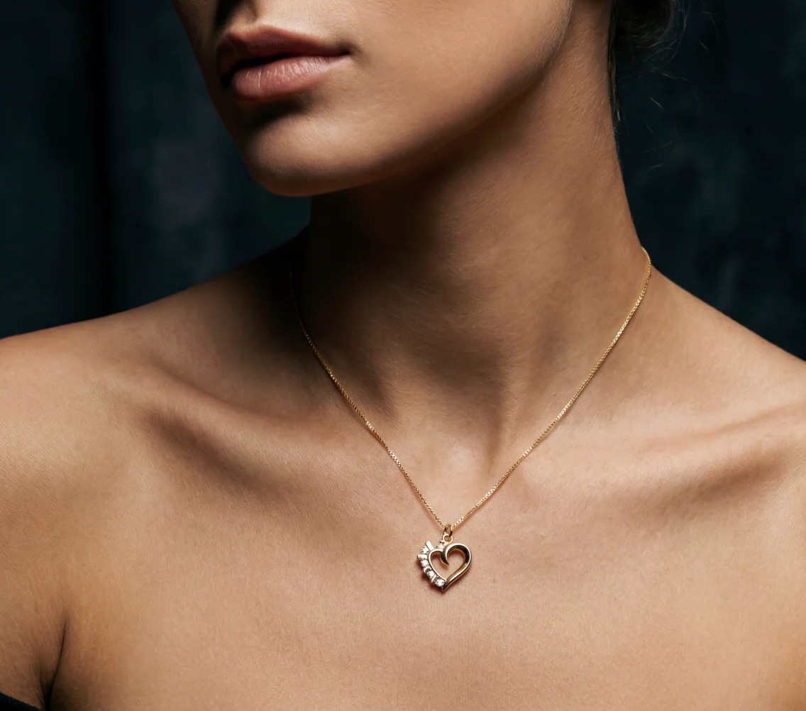 The Half Heart Necklace - Image 2