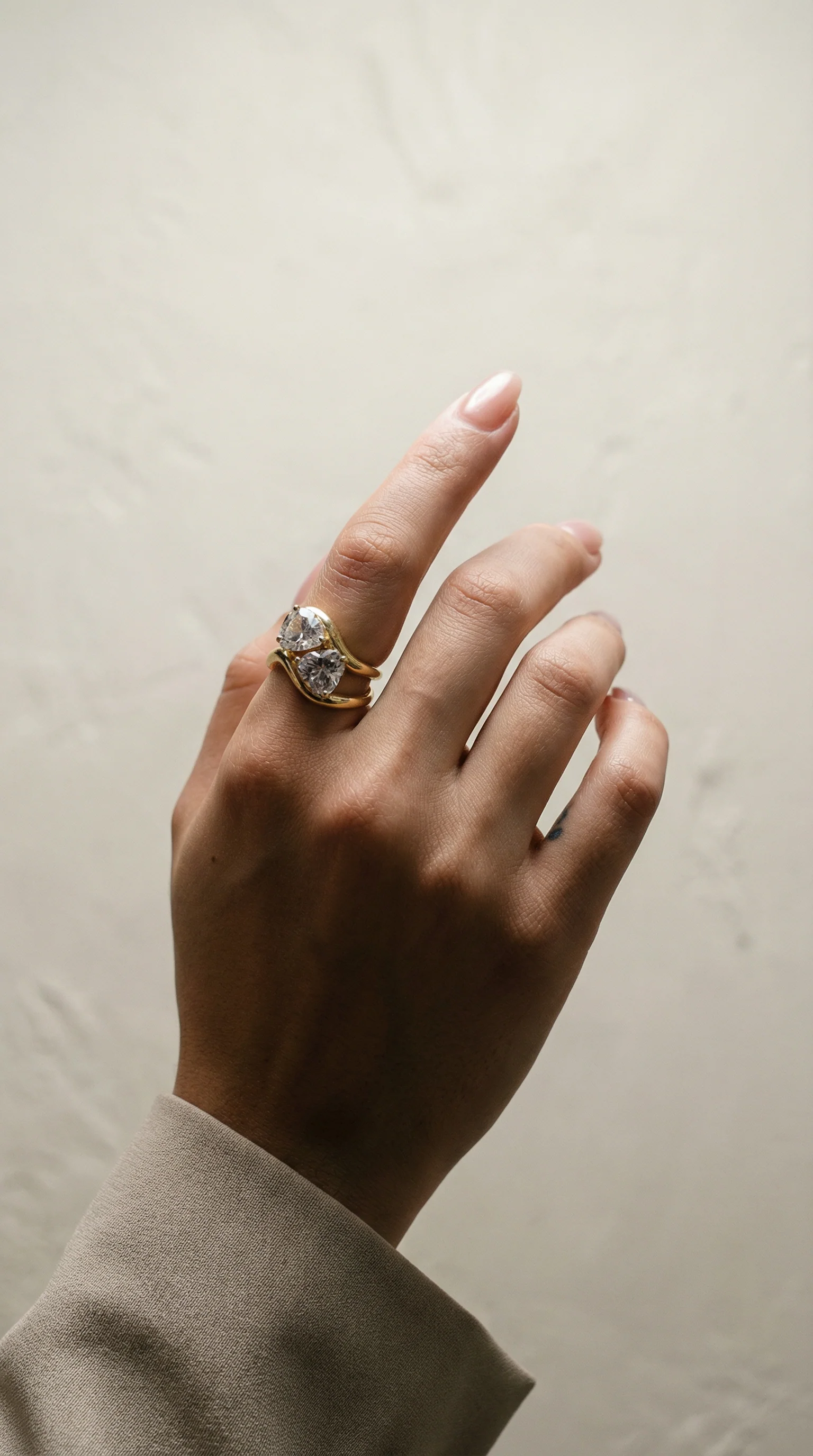 The Heart Stone Ring (Set of 2) - Image 6