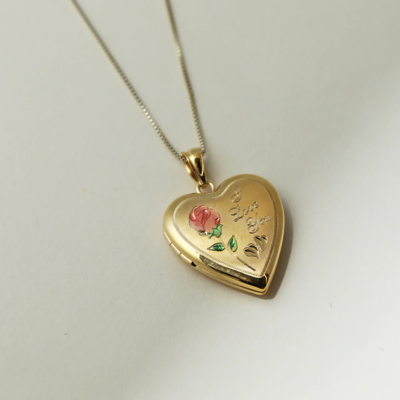 The I Love You Rose Photo Locket - Image 4