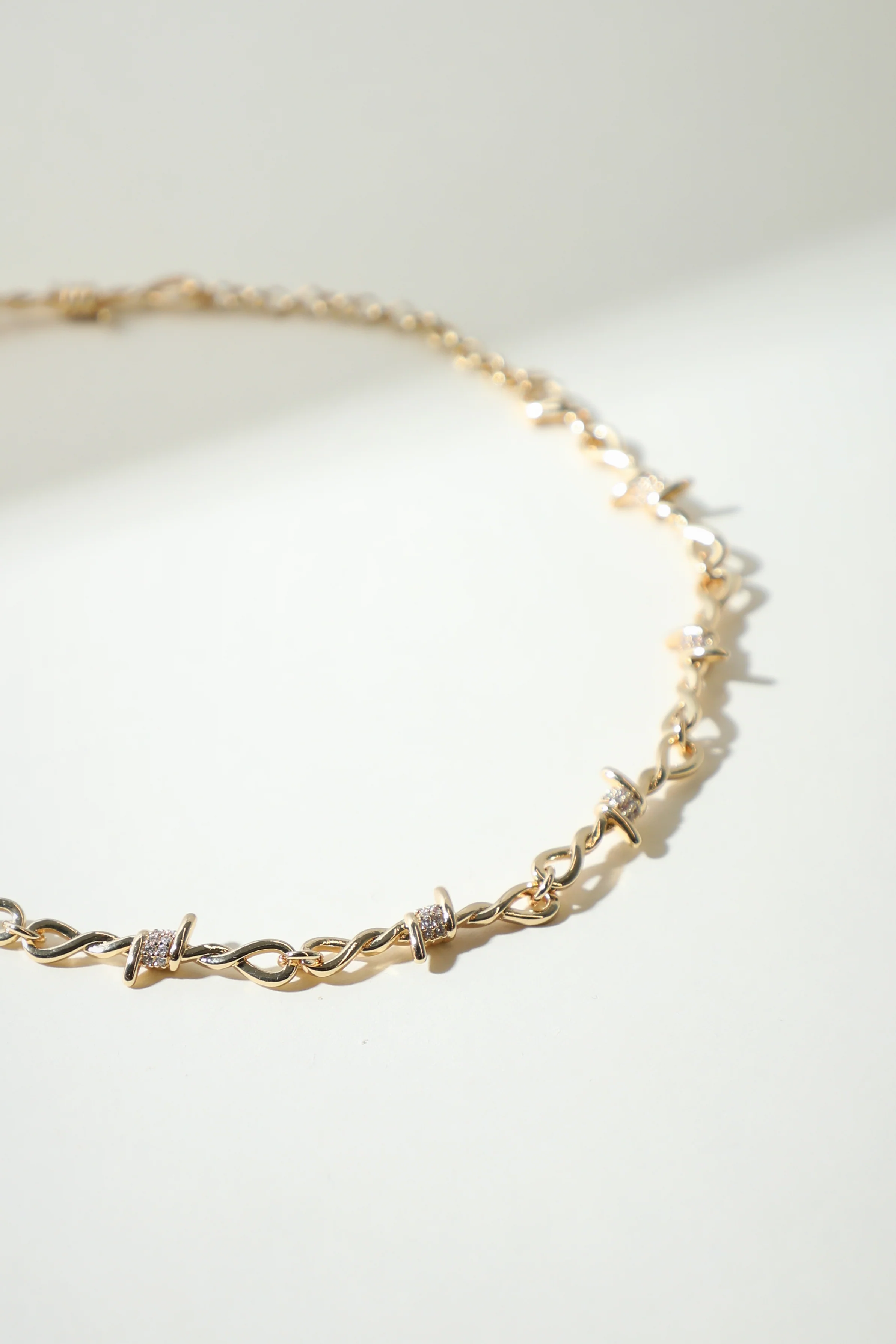 THE ICED OUT BARBWIRE NECKLACE - Image 6