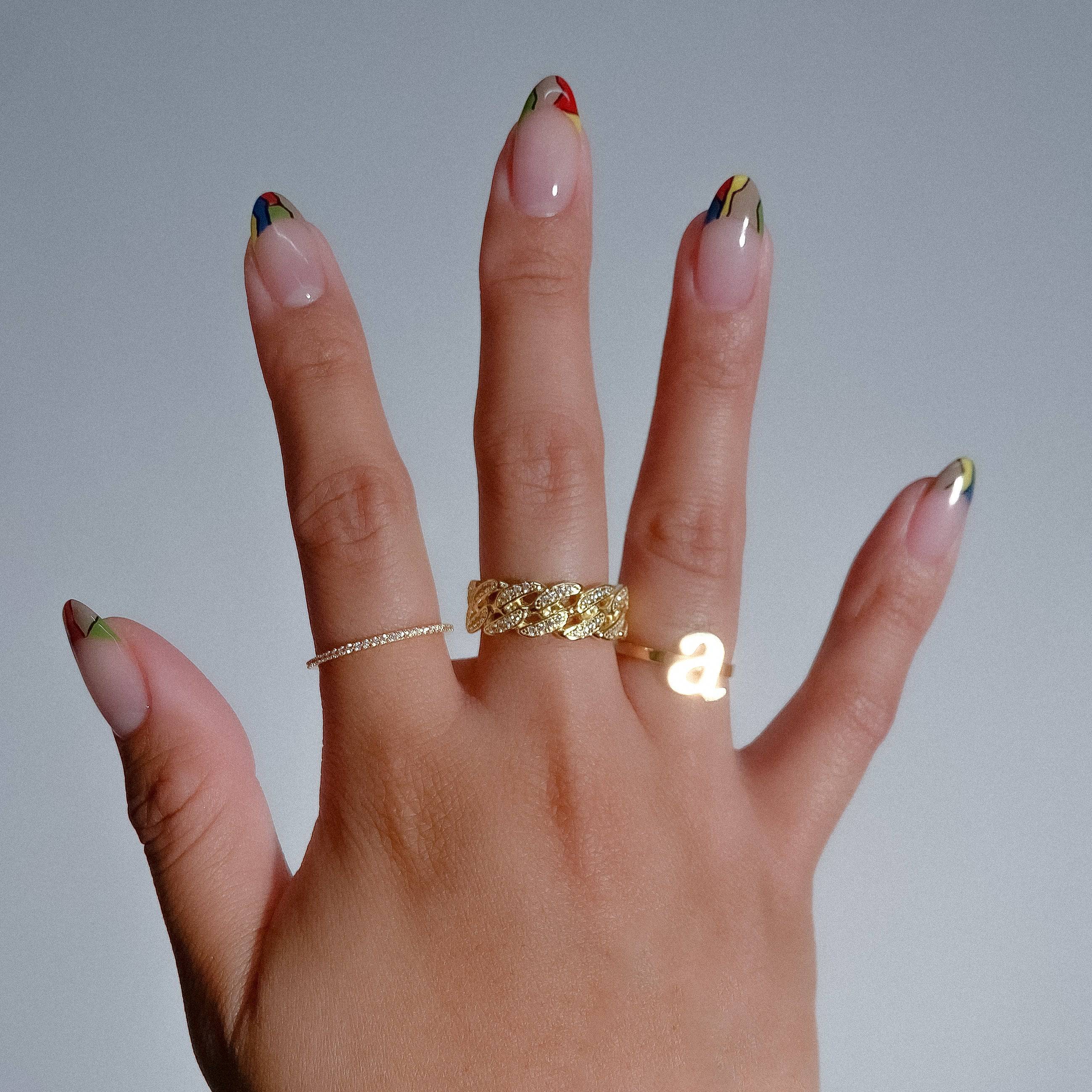 The Iced Out Cuban Link ii Ring - Image 3