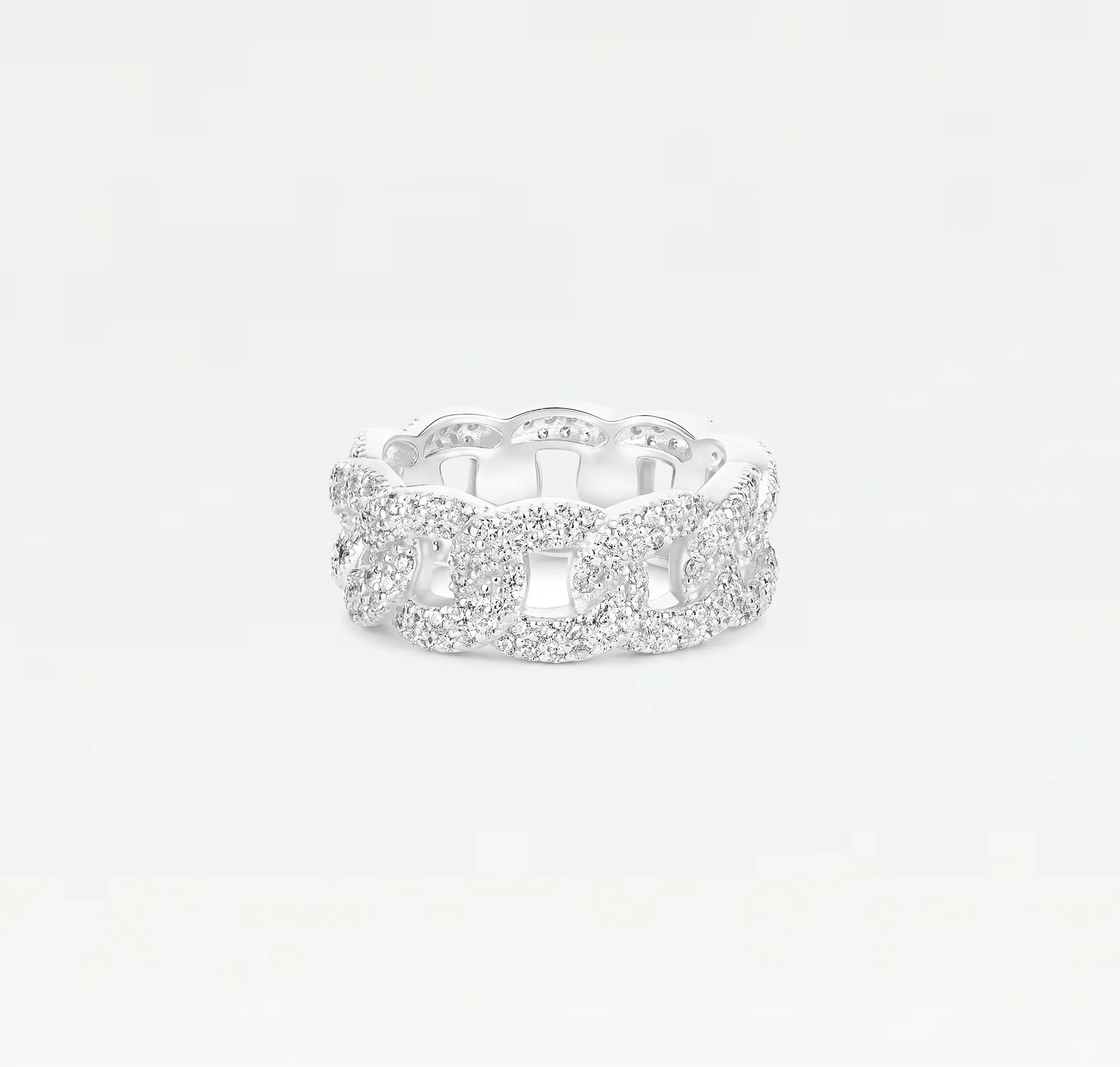 The Iced Out Cuban Link Ring - Image 3
