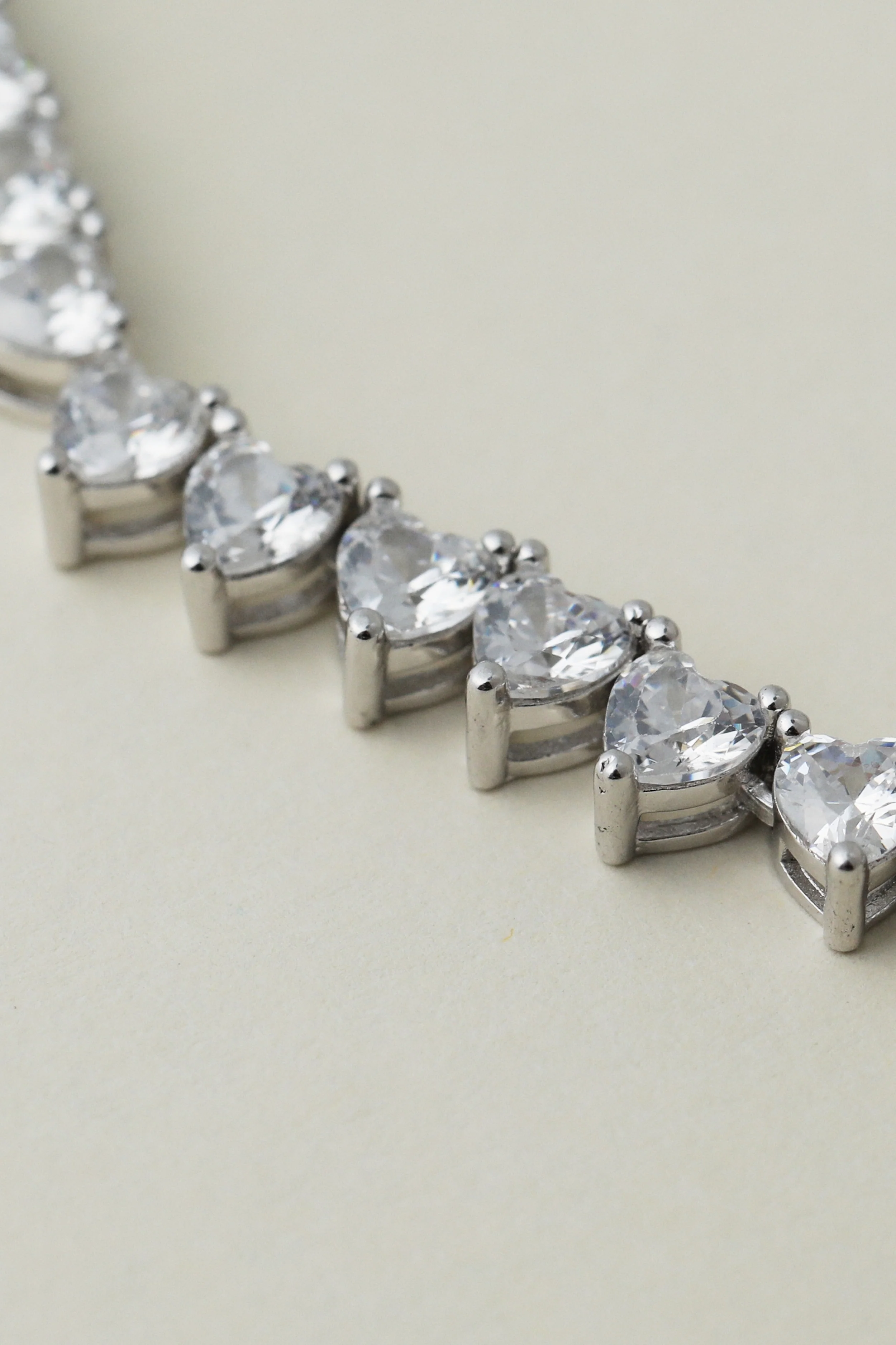 The Iced Out Heart Tennis Necklace - Image 10