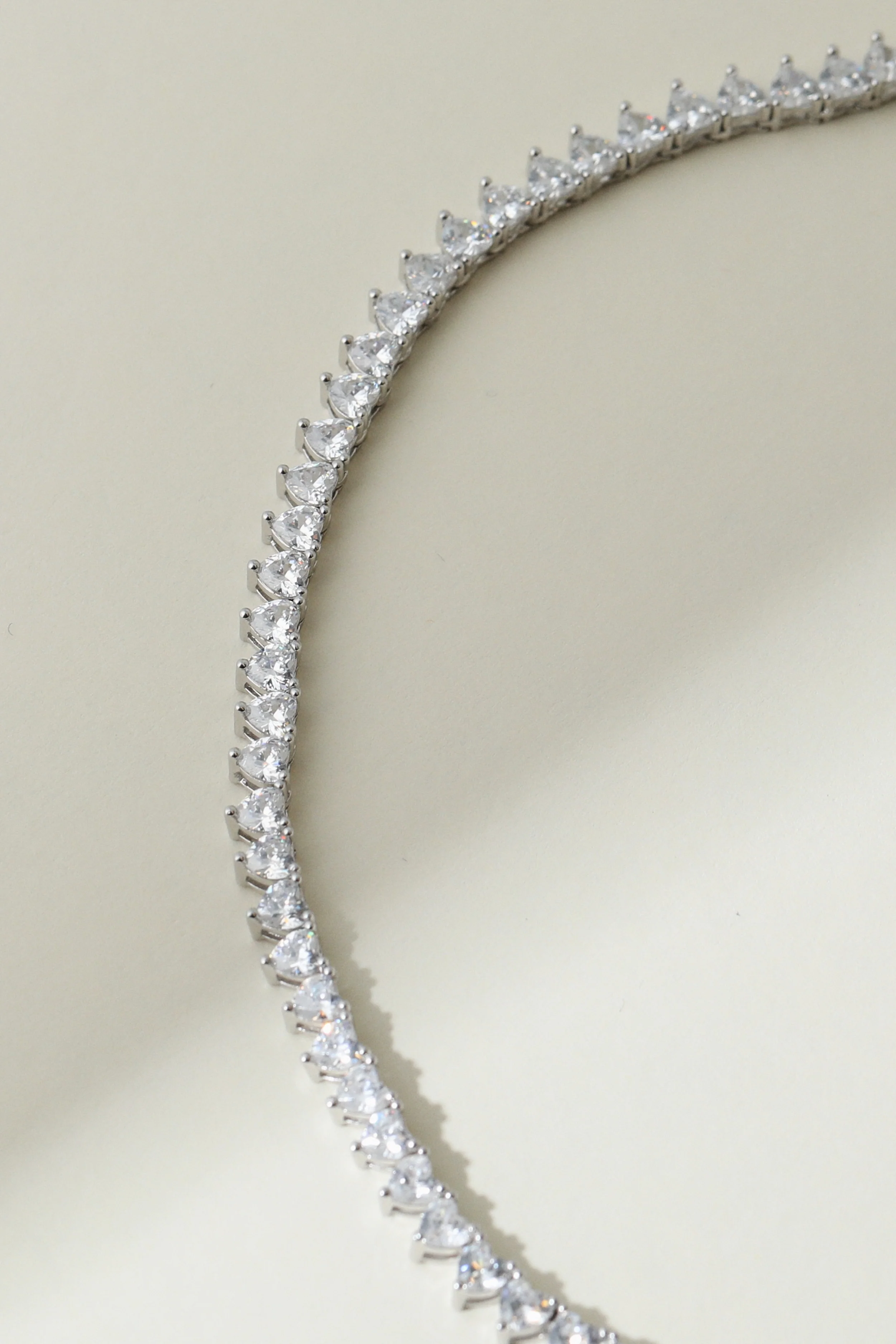 The Iced Out Heart Tennis Necklace - Image 11