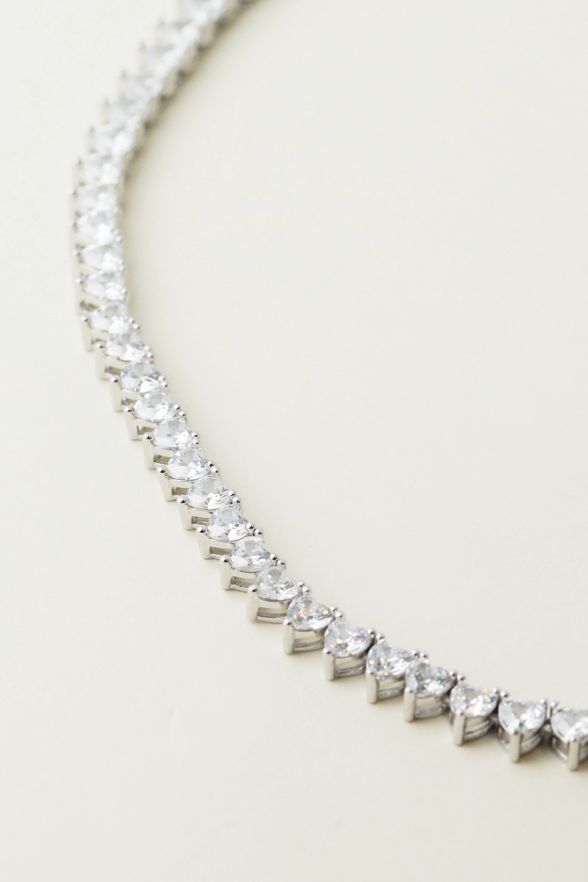 The Iced Out Heart Tennis Necklace - Image 8