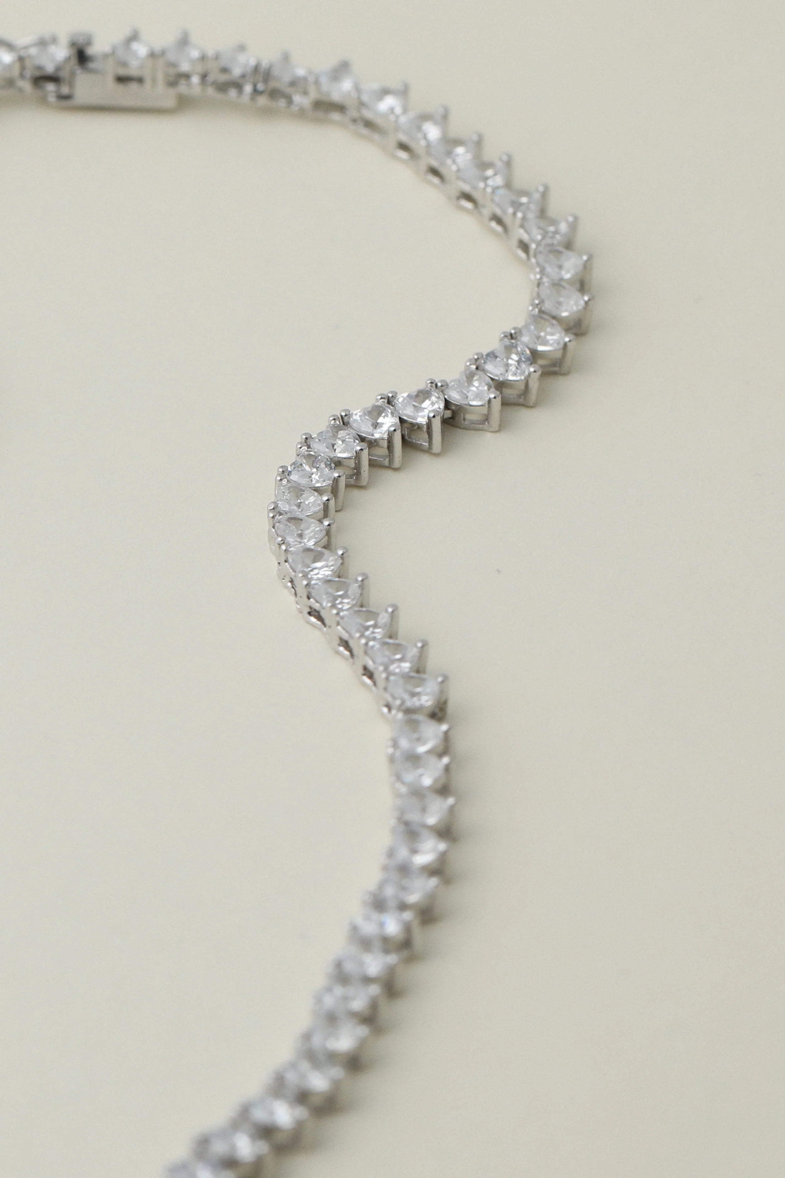 The Iced Out Heart Tennis Necklace - Image 9