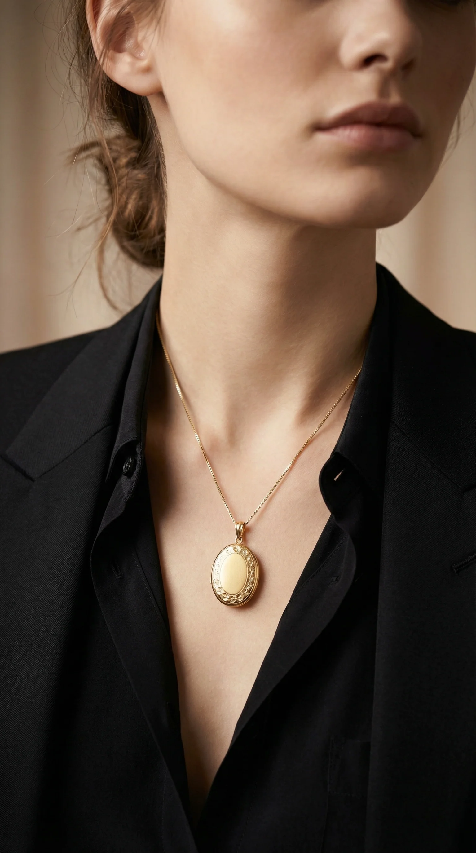 The Large Oval Photo Locket - Image 2