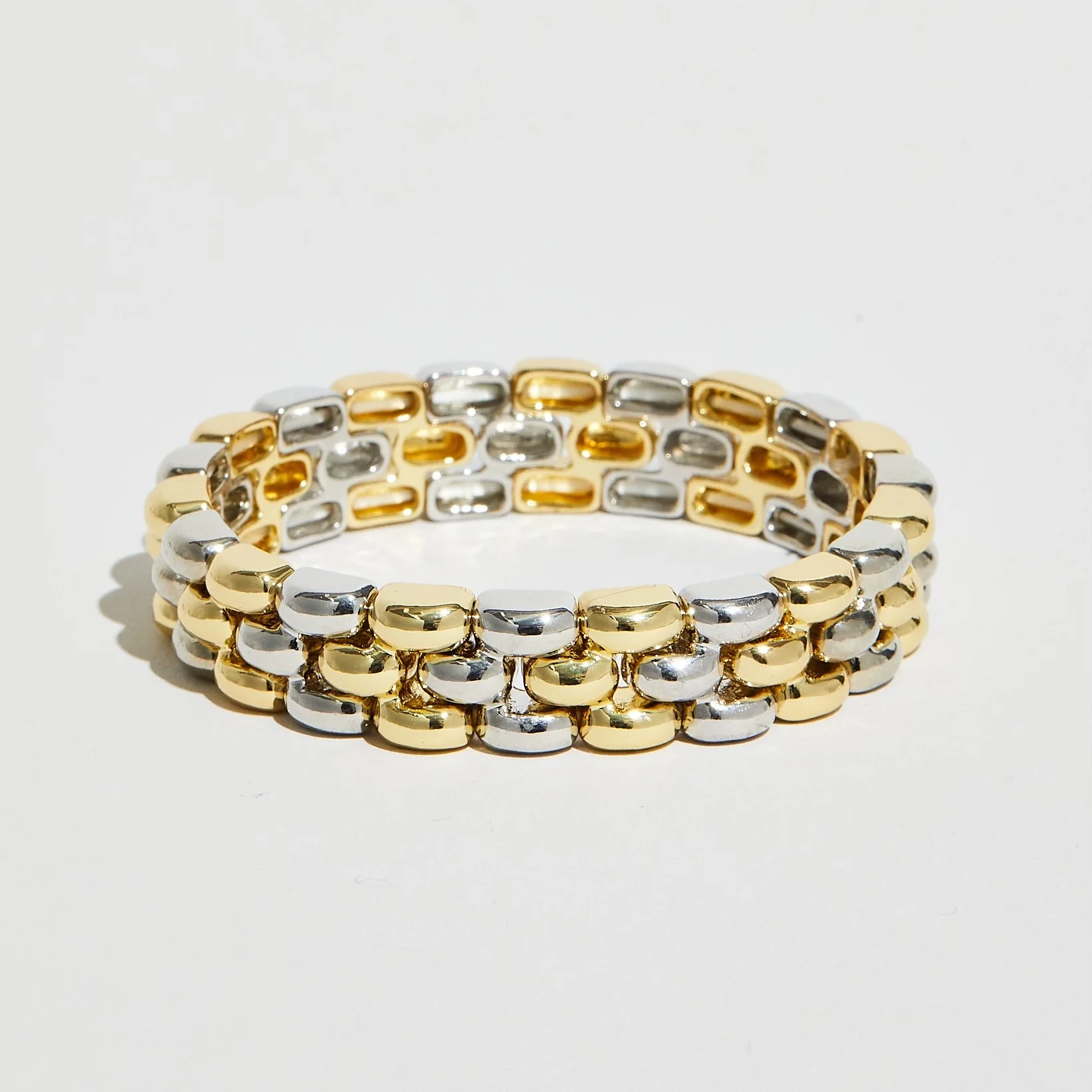 THE LILI TWO TONE SLIP BRACELET - Image 6