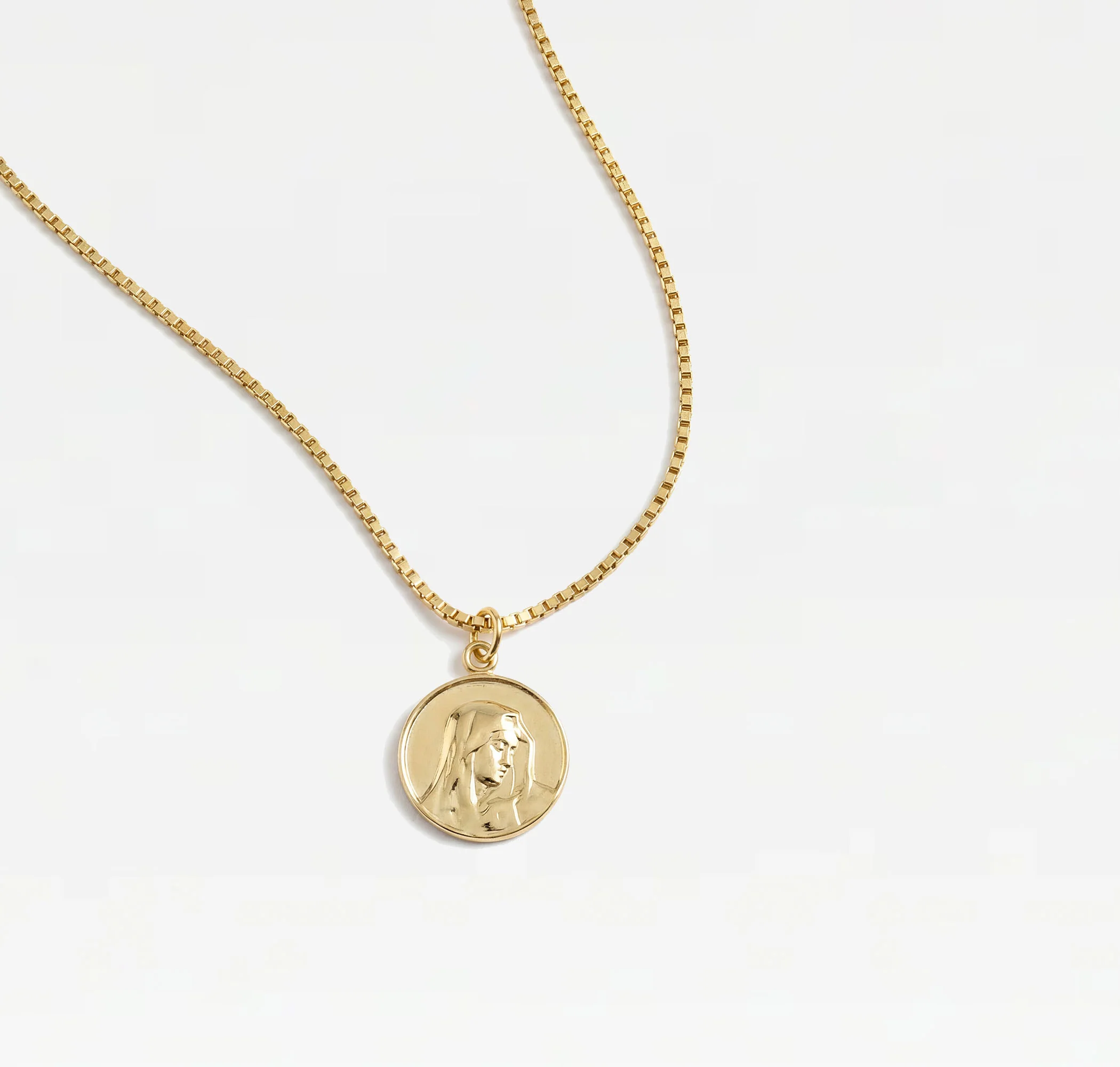 The Mary Coin Necklace