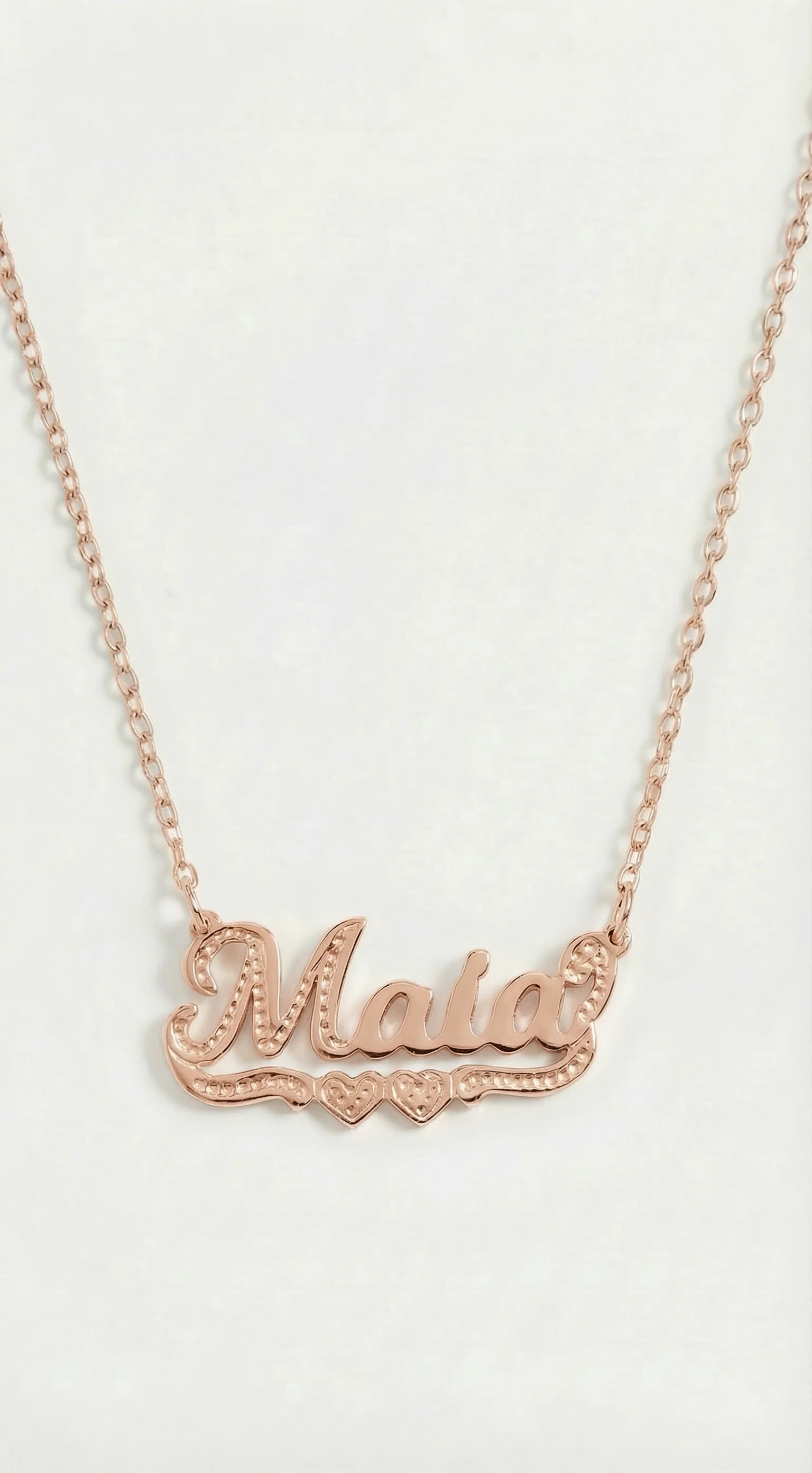 The Mini Classic Nameplate Necklace - Image 10