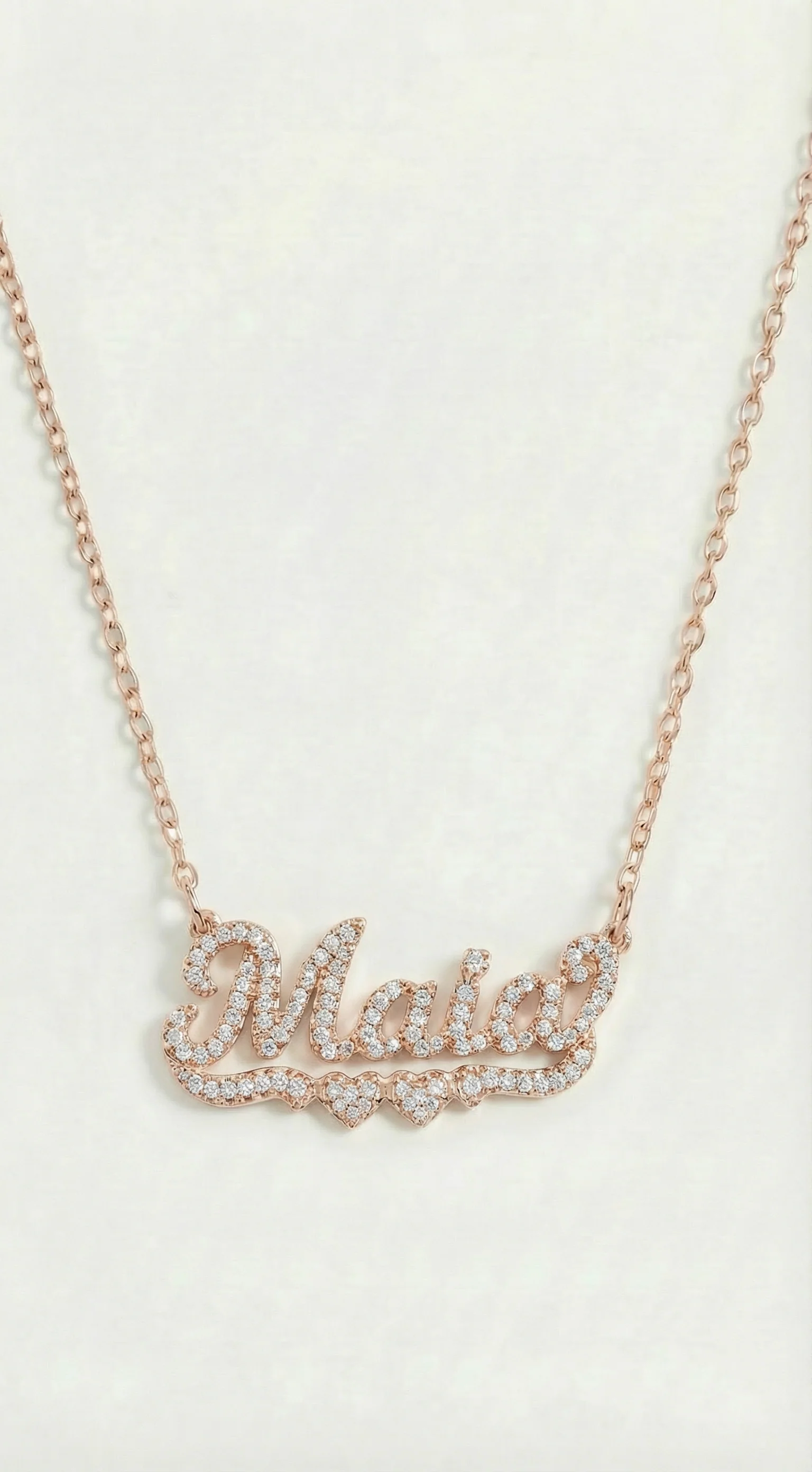 The Mini Classic Nameplate Necklace - Image 6