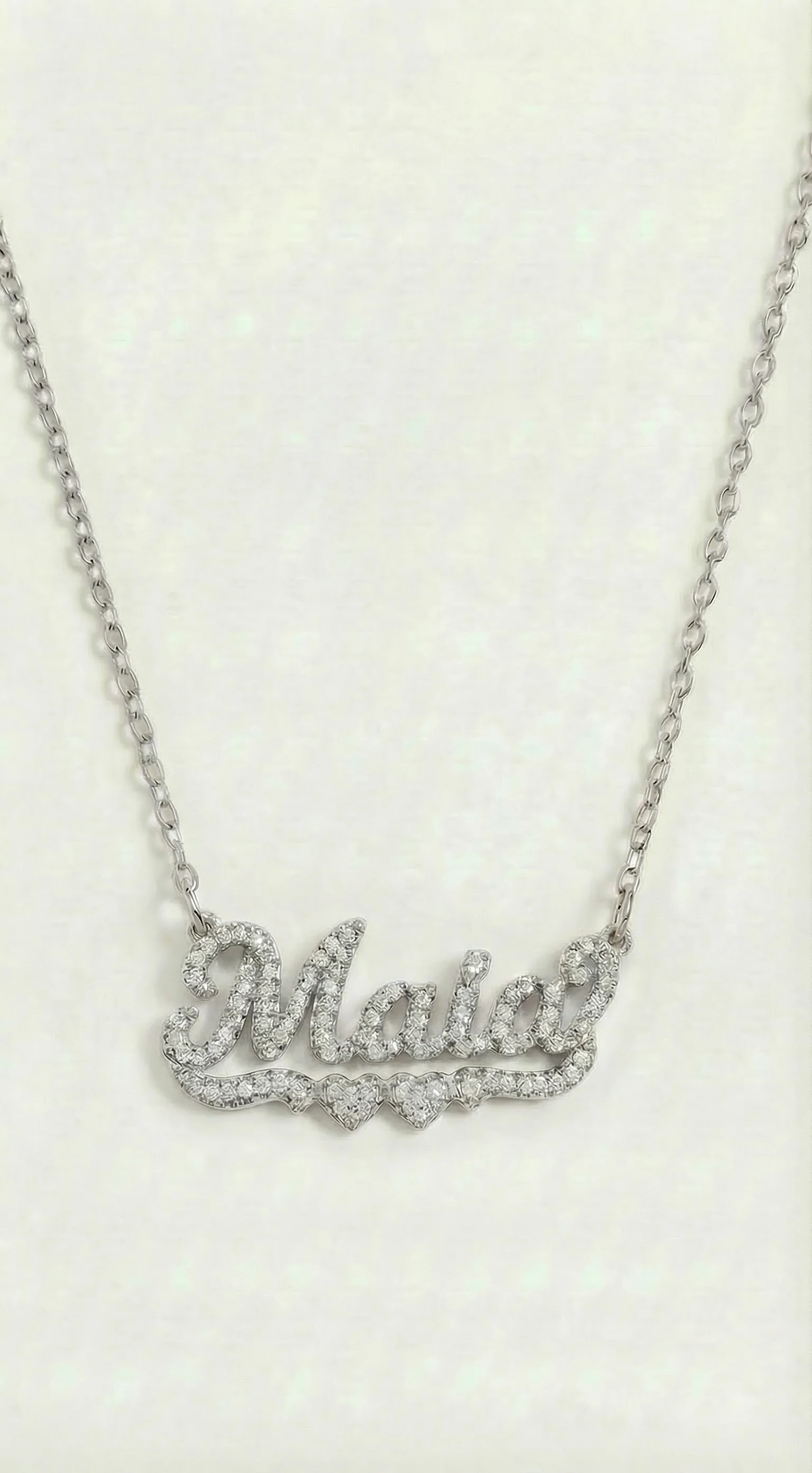 The Mini Classic Nameplate Necklace - Image 8
