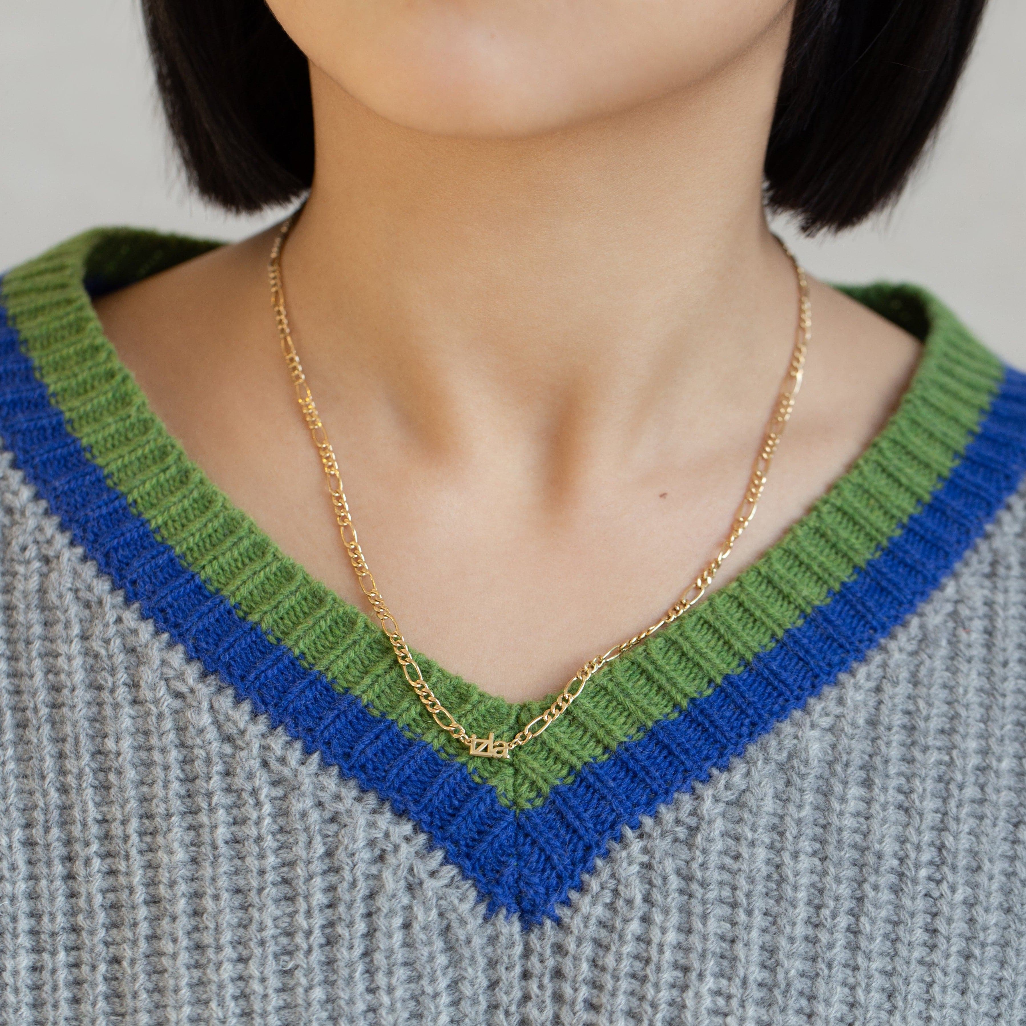 The Micro Mini Nameplate Necklace - Image 4