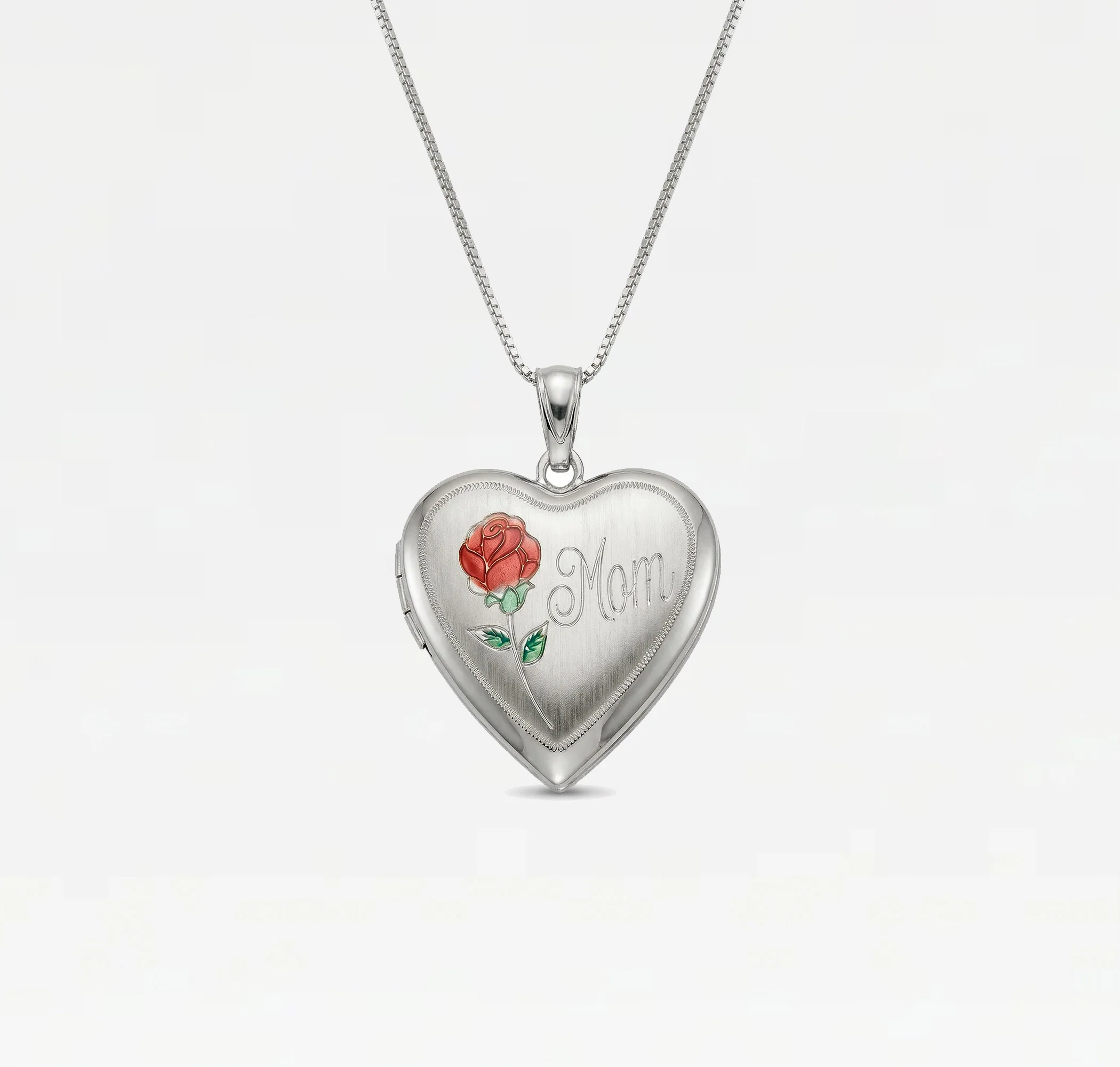 The Mom Rose Photo Locket - Image 3