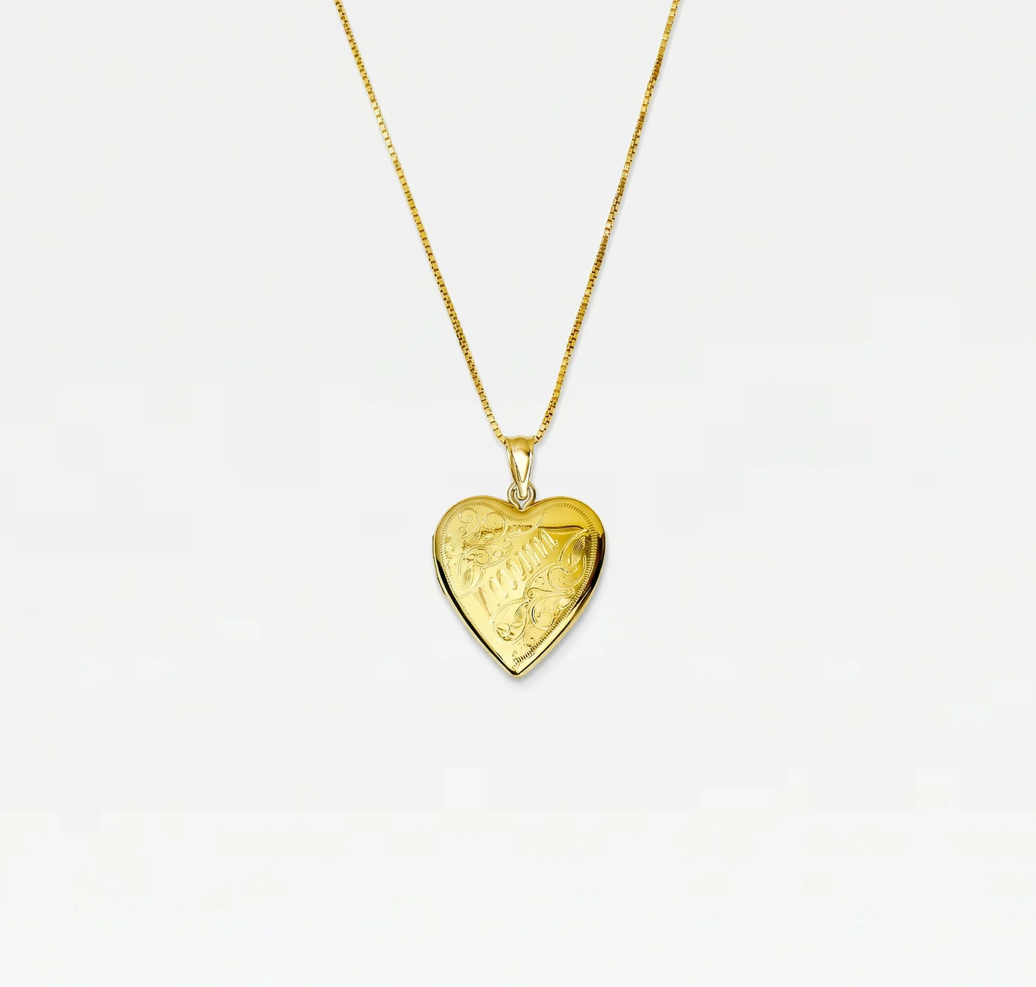 The Mom Heart Photo Locket