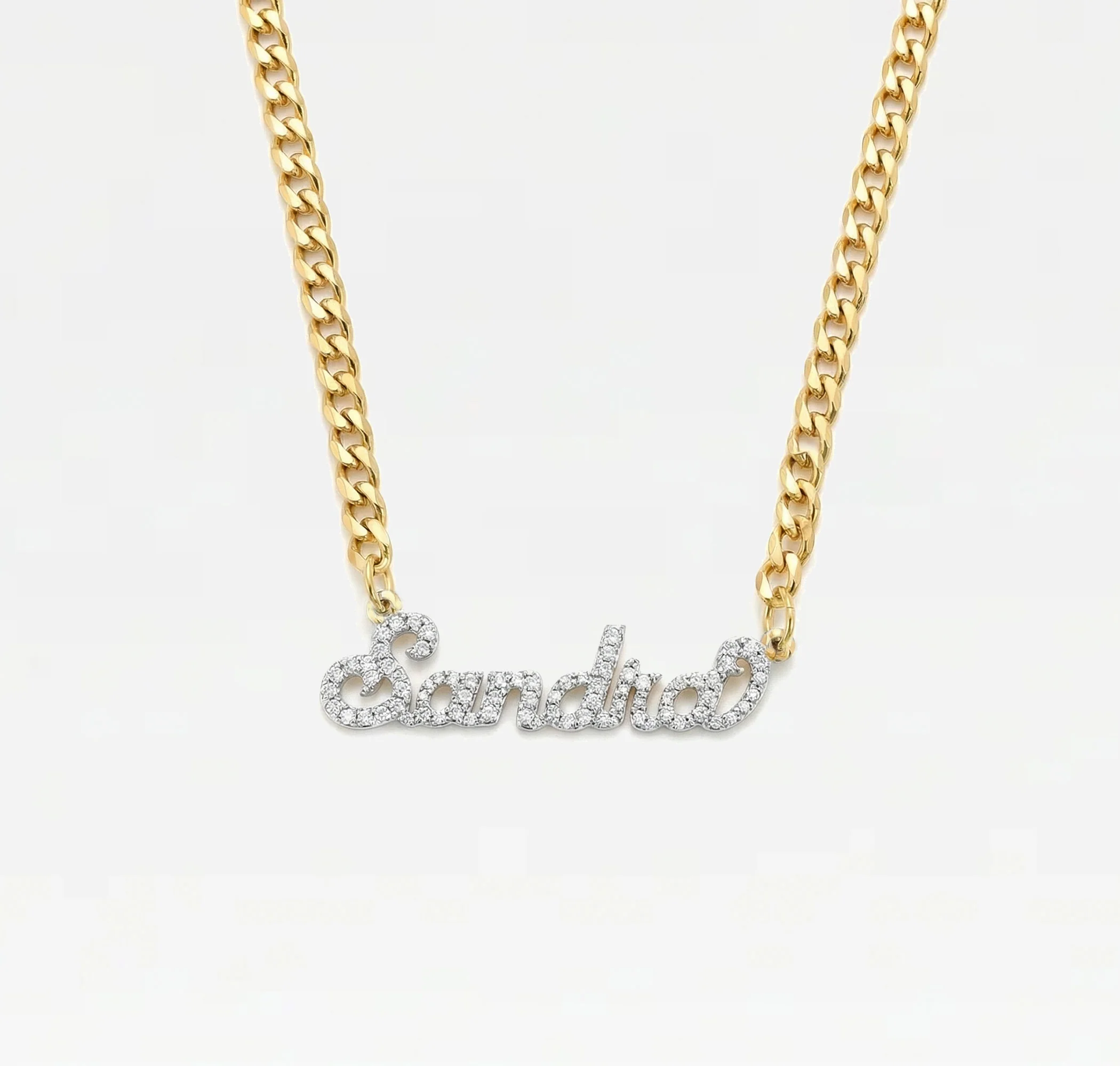 The Nameplate Necklace Curb Chain - Image 6