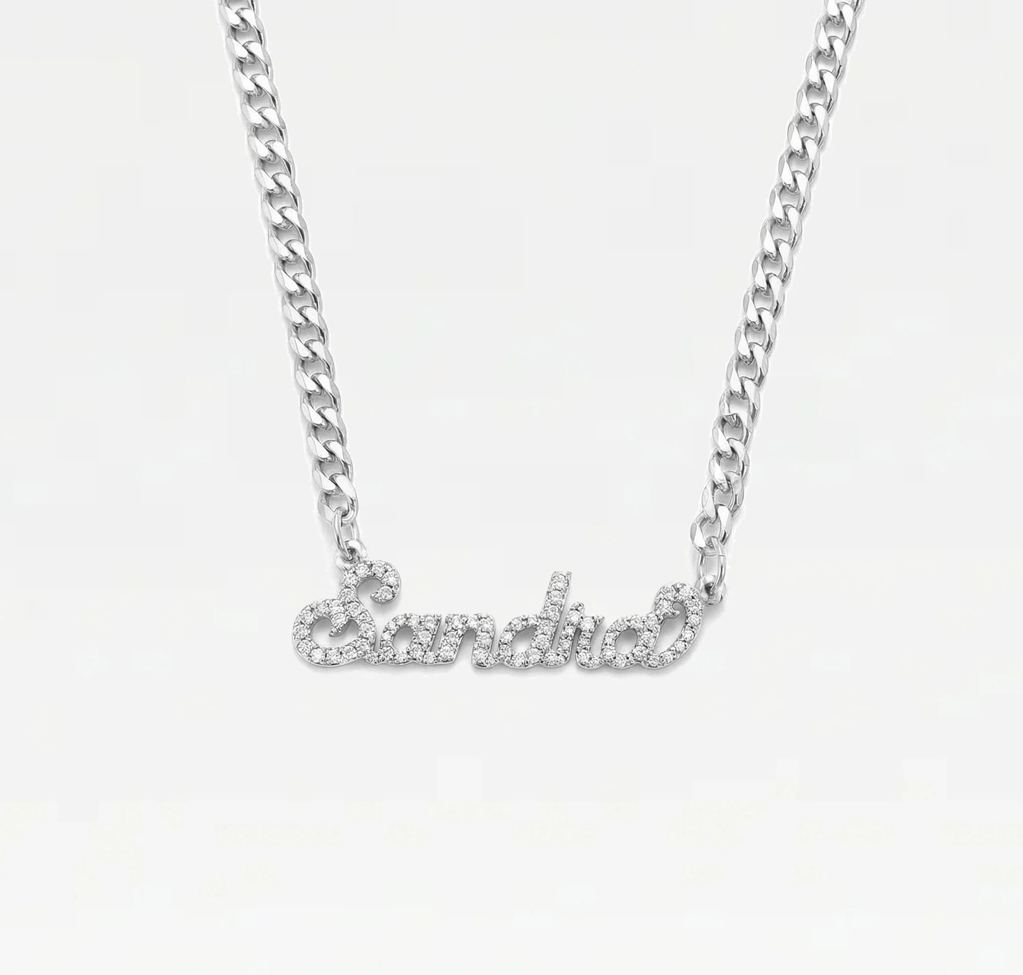 The Nameplate Necklace Curb Chain - Image 7