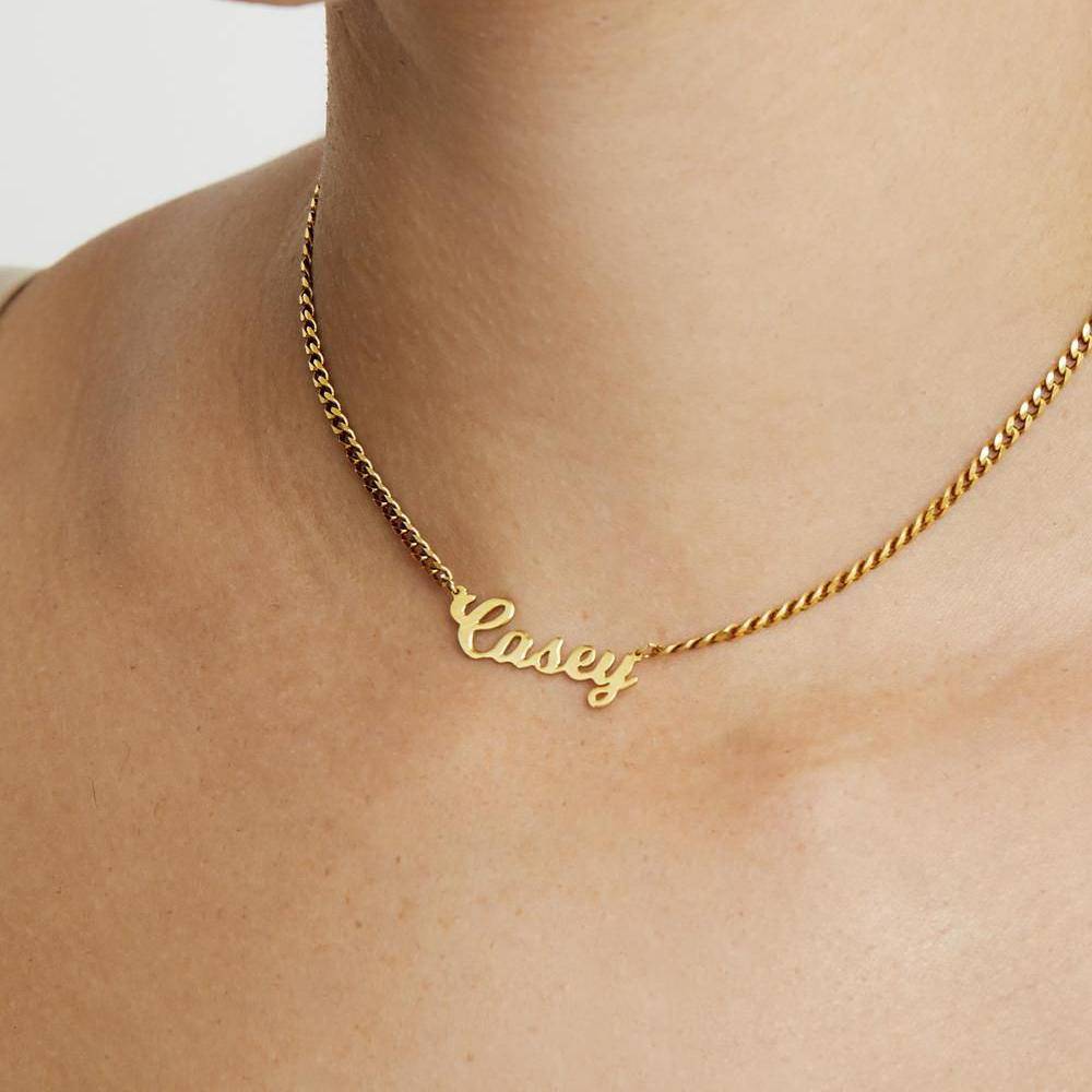 The Nameplate Necklace Curb Chain - Image 3