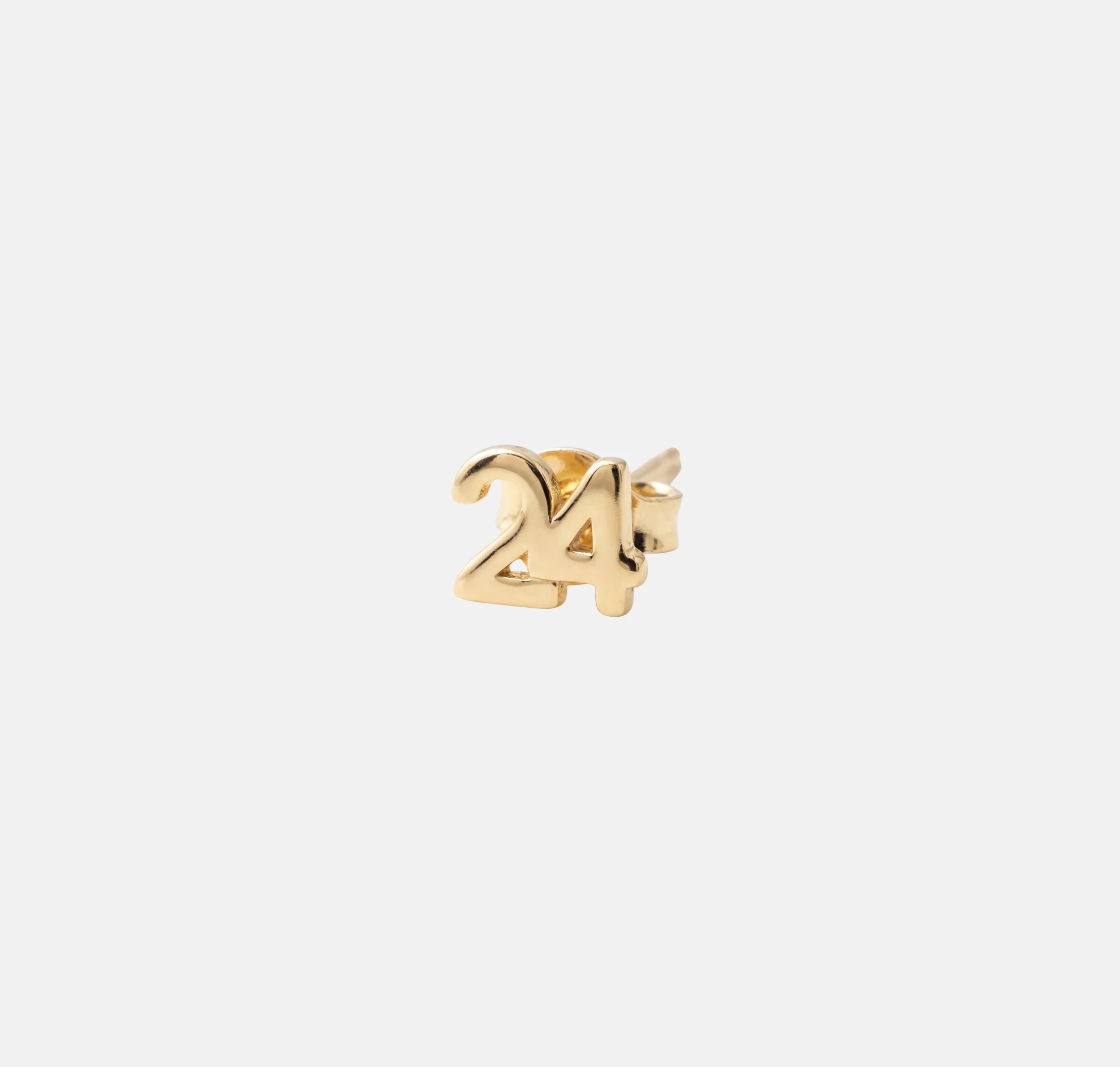 The Number Stud Earring
