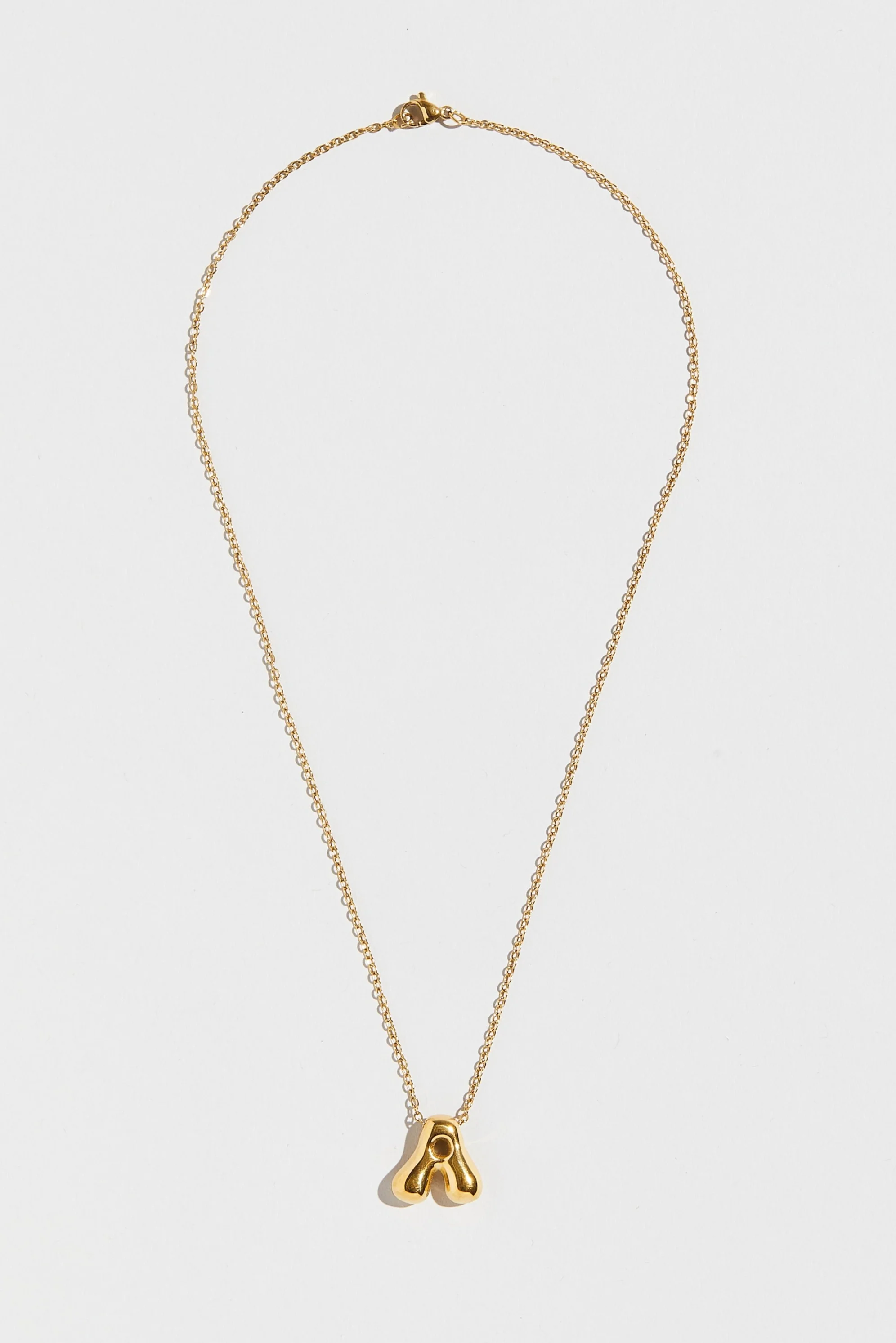 THE ORNATE BUBBLE LETTER NECKLACE - Image 5