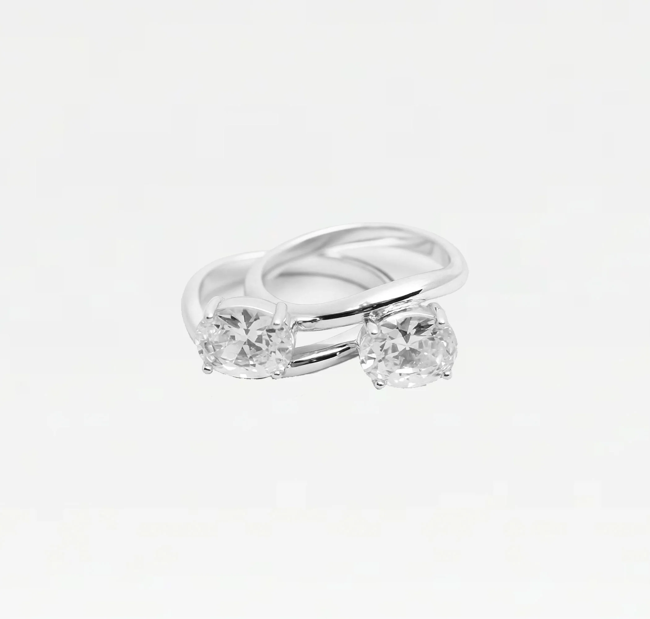 The Oval Stone Ring (Set of 2) - Image 10