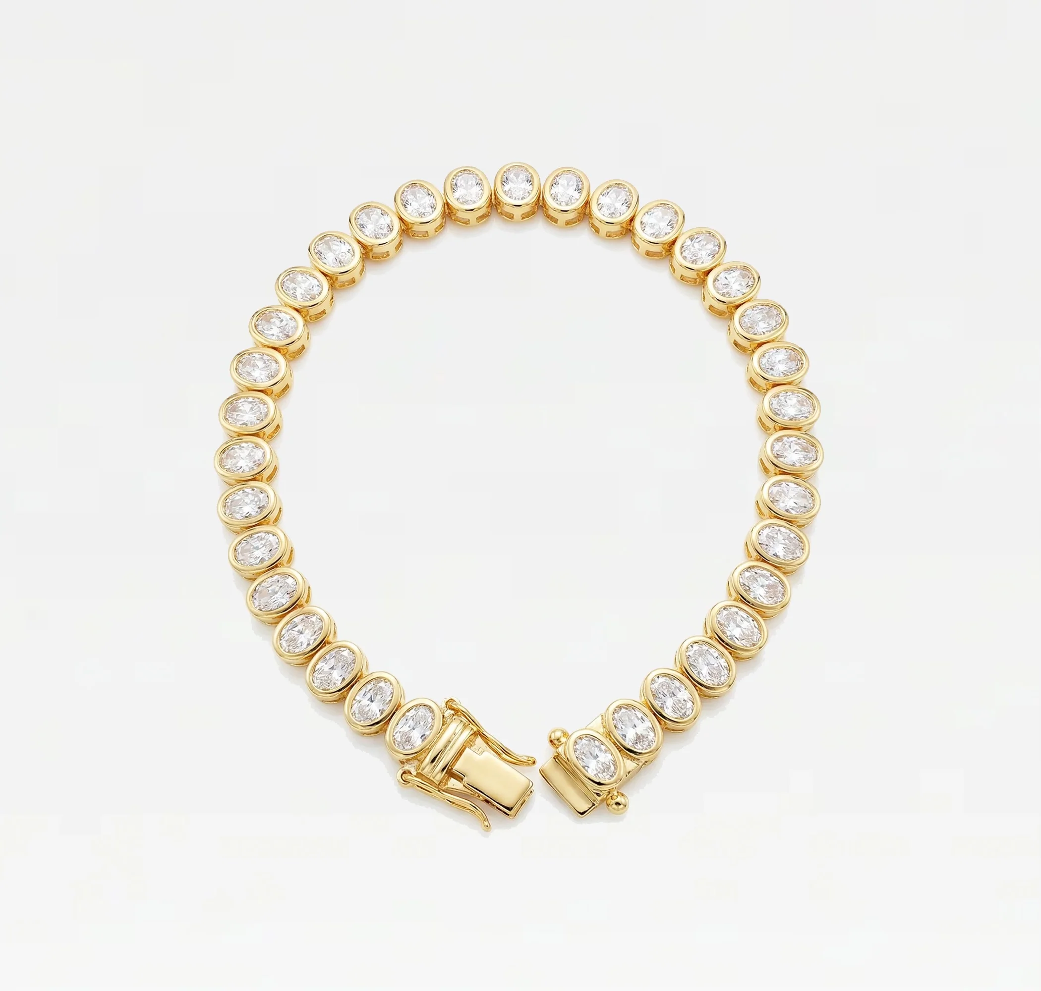 THE OVAL TENNIS BRACELET