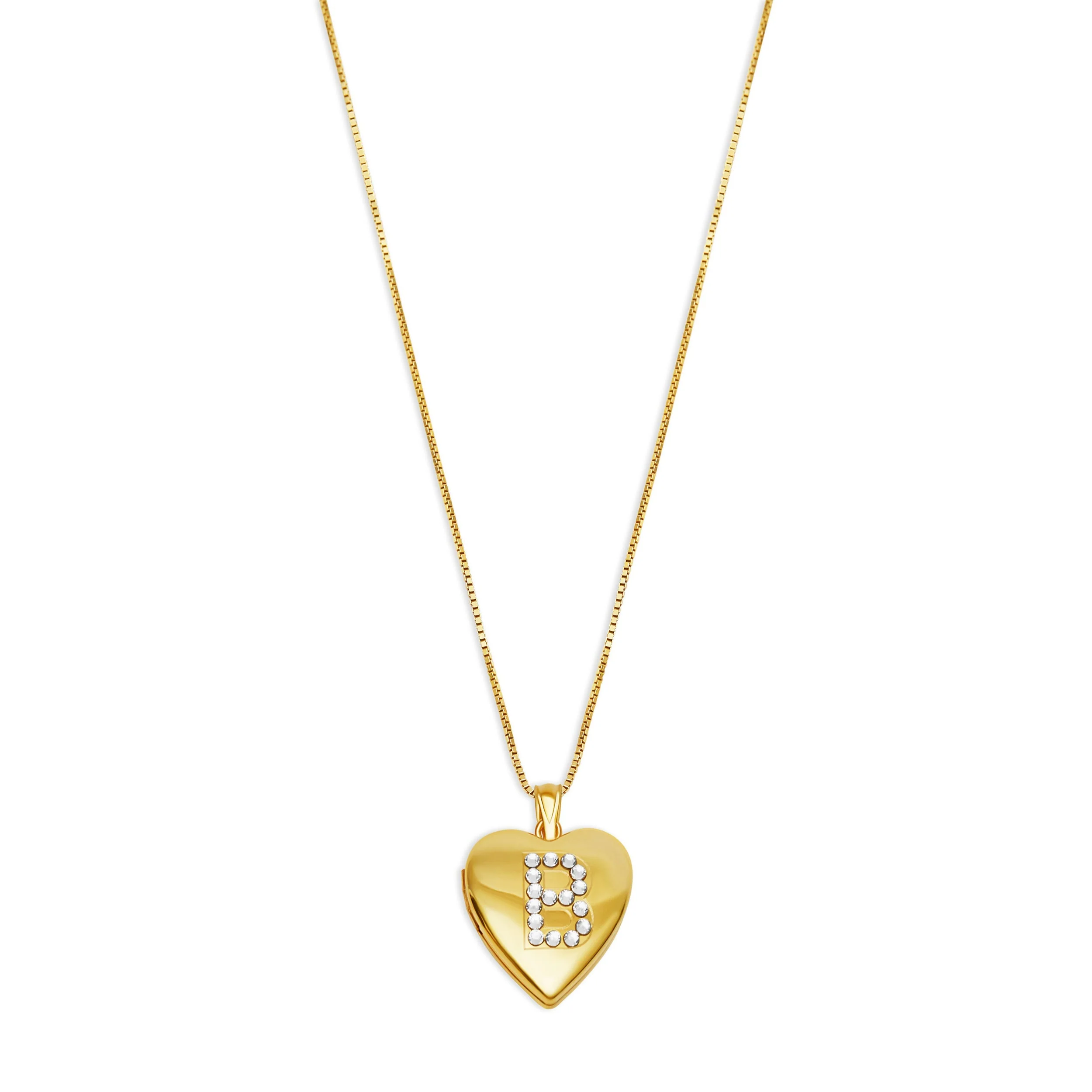 The Pavé Initial Photo Locket - Image 8
