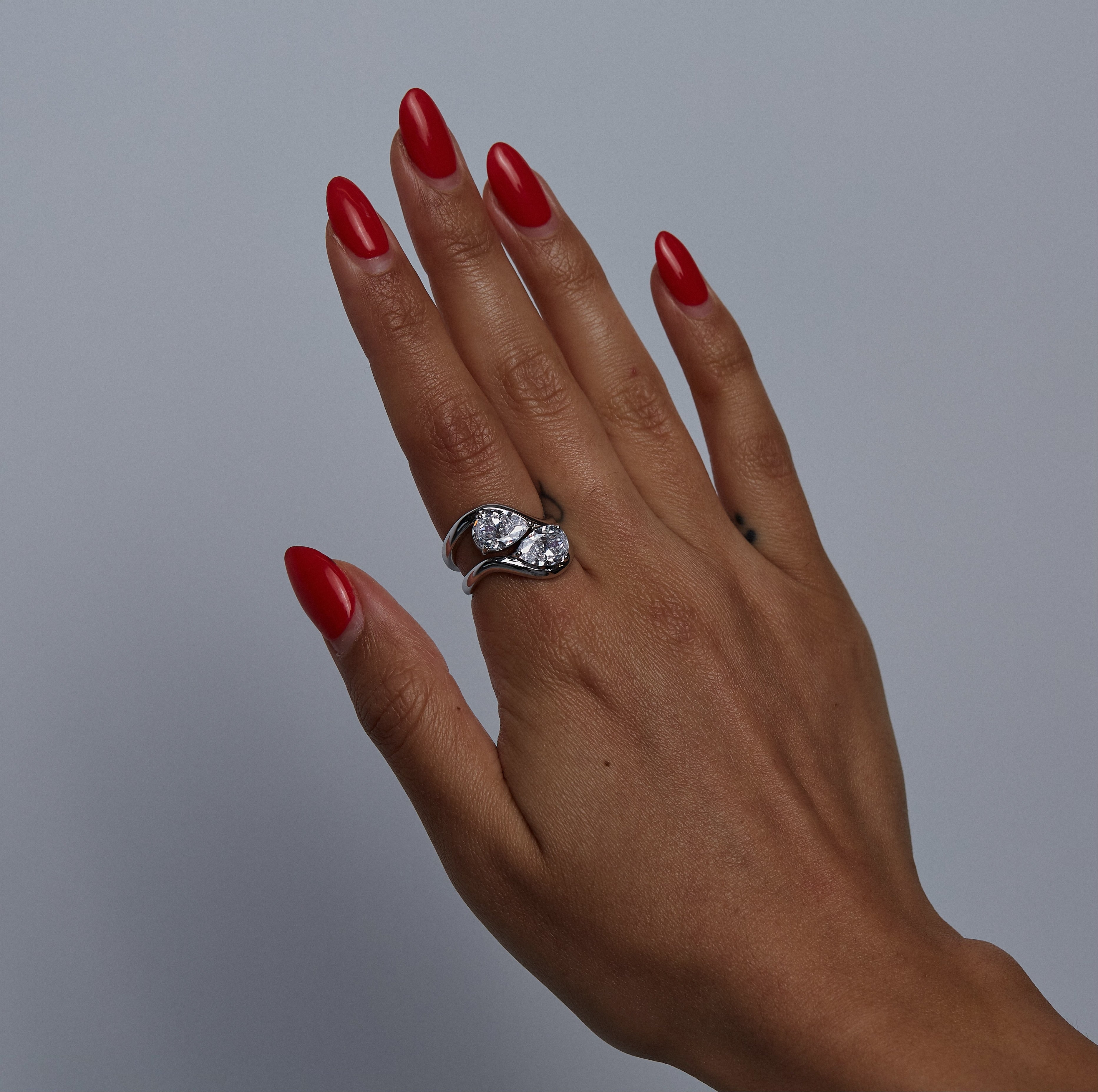 The Pear Stone Ring (Set of 2) - Image 11