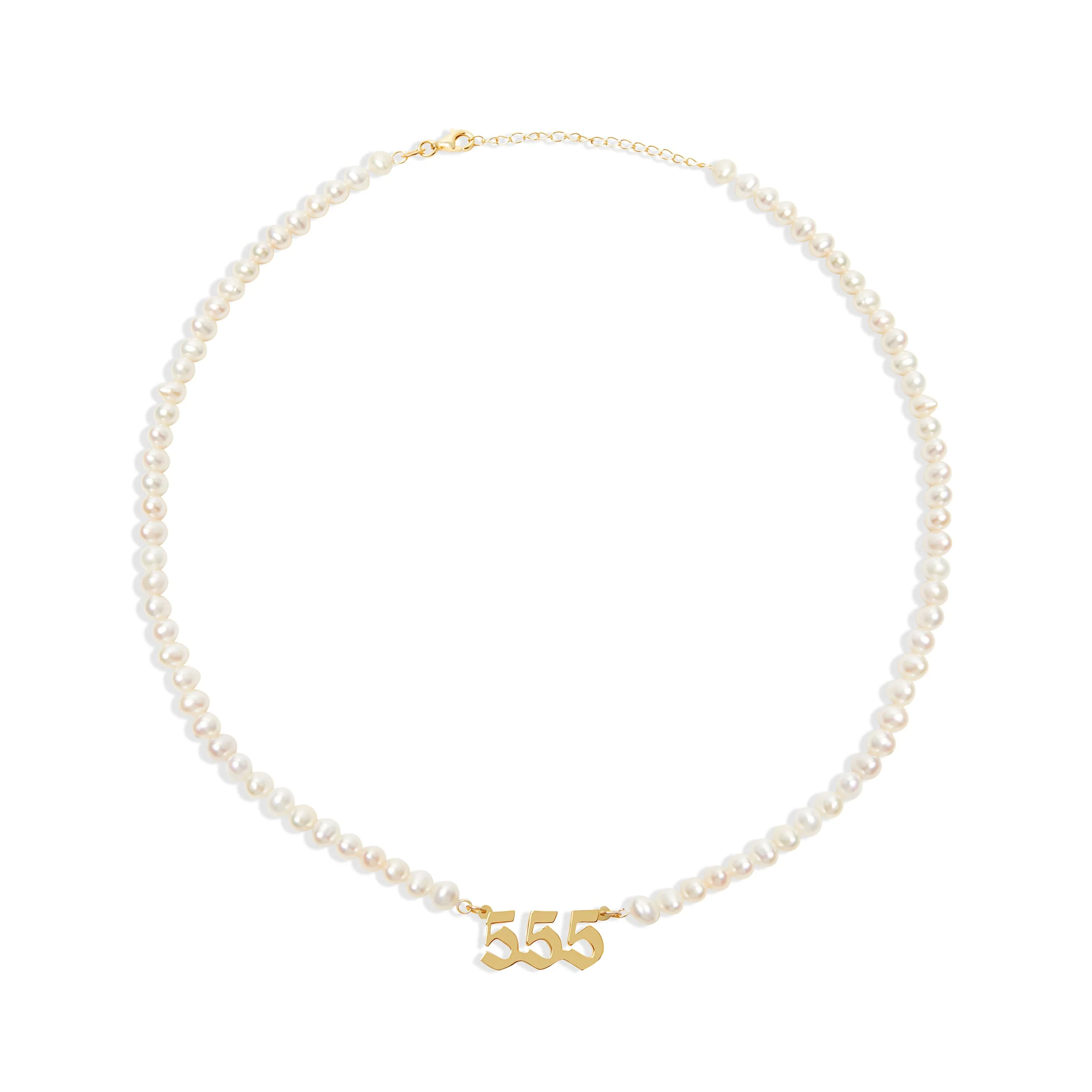 The Pearl Angel Number Necklace - Image 10