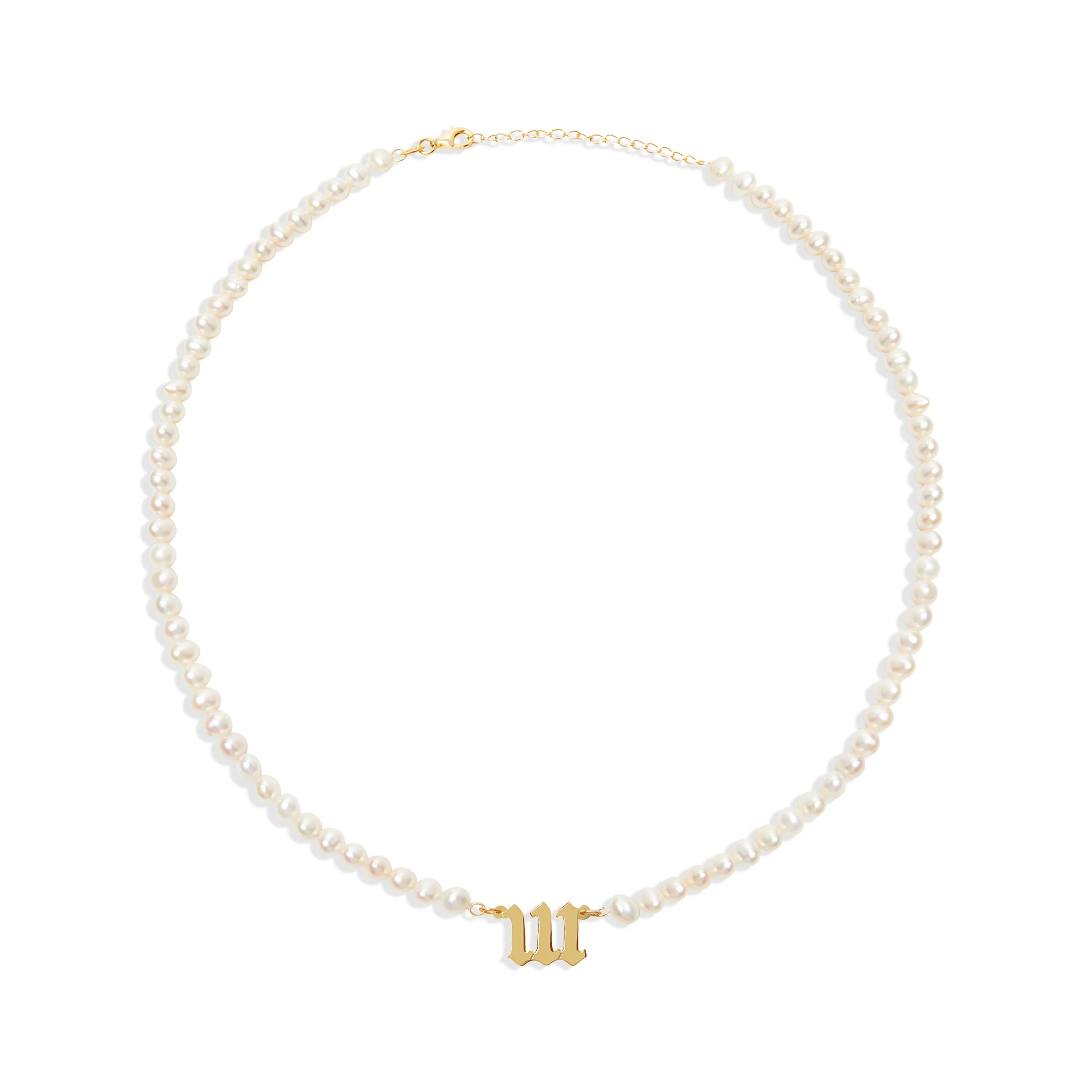 The Pearl Angel Number Necklace - Image 11