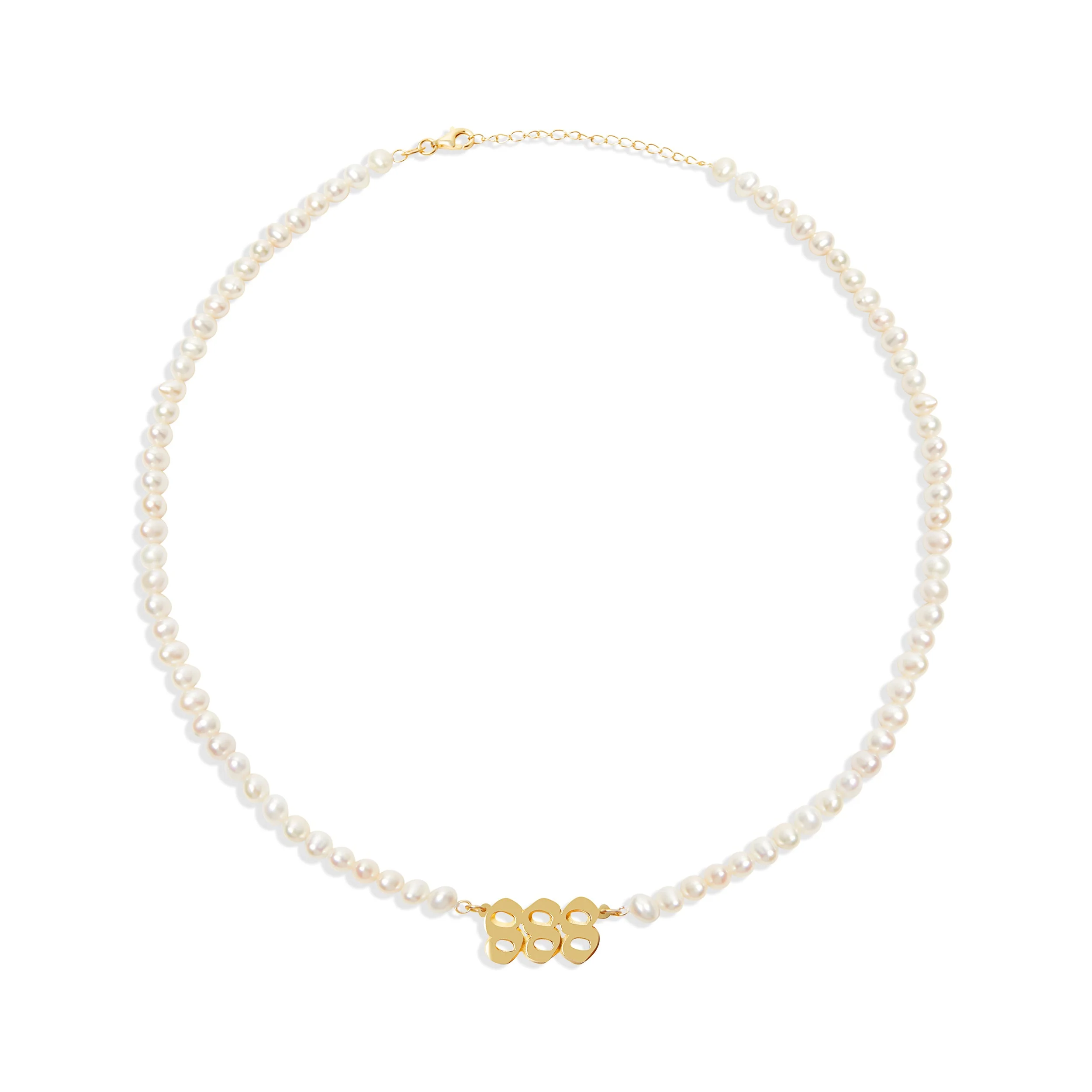 The Pearl Angel Number Necklace - Image 7