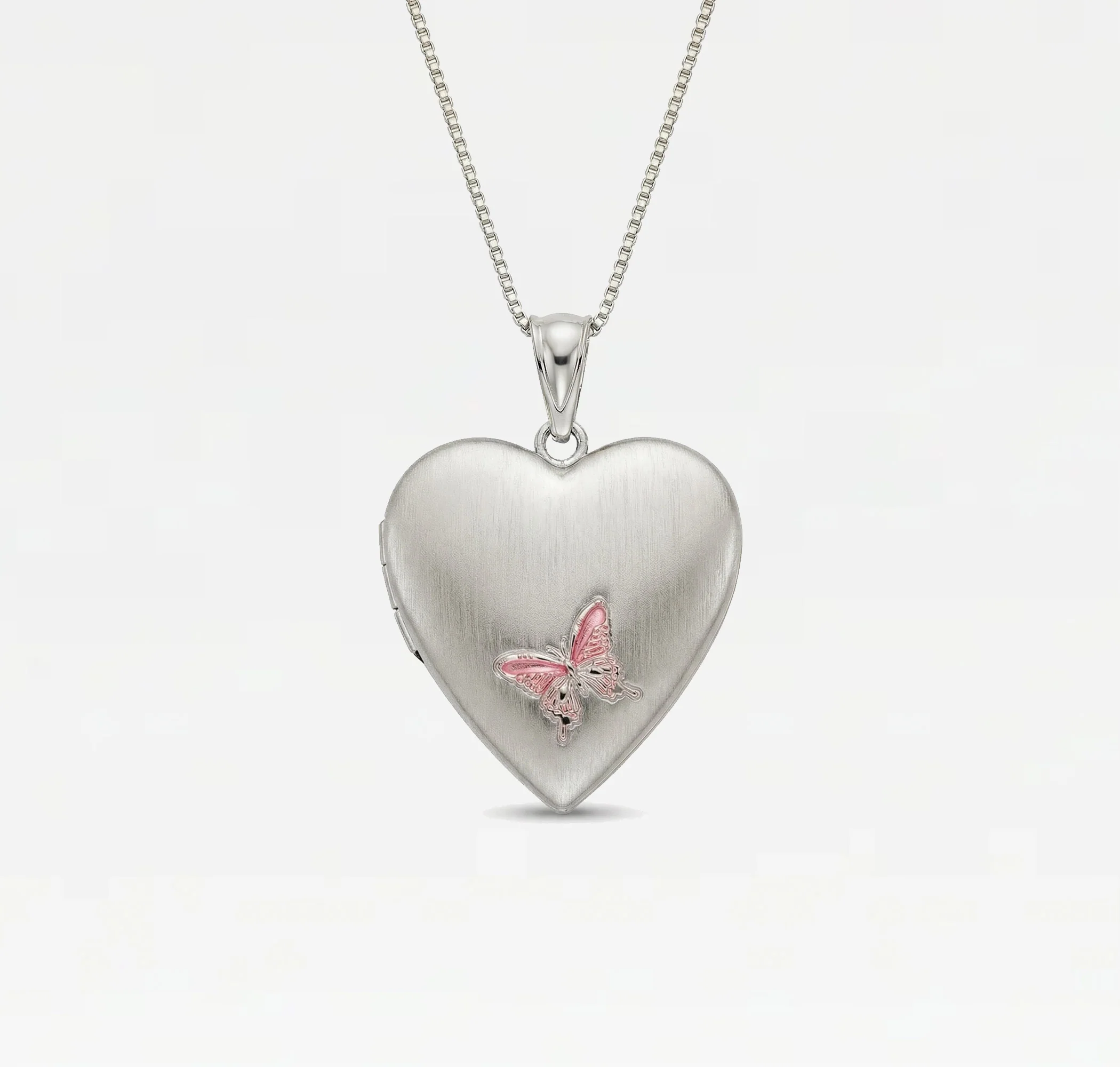 The Pink Butterfly Photo Locket - Image 7