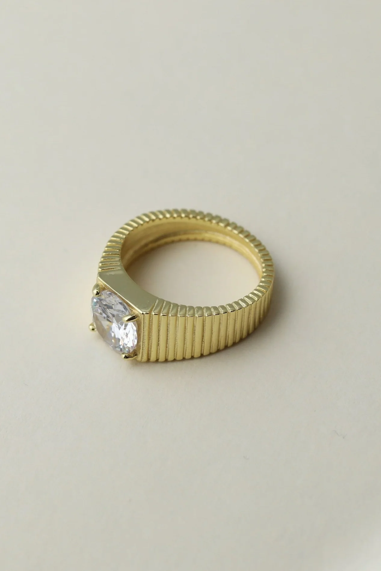 The Rouge Cz Signet Ring - Image 6
