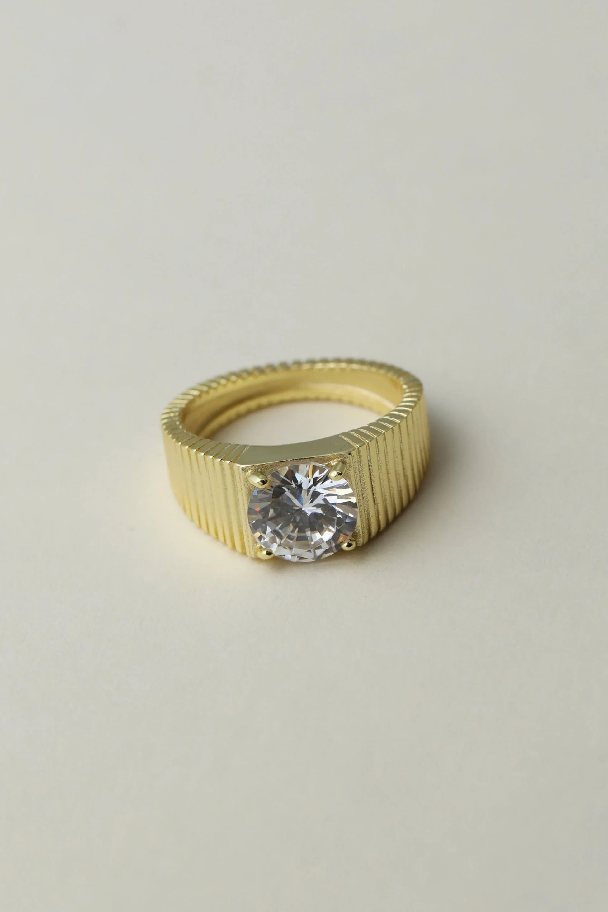 The Rouge Cz Signet Ring - Image 7