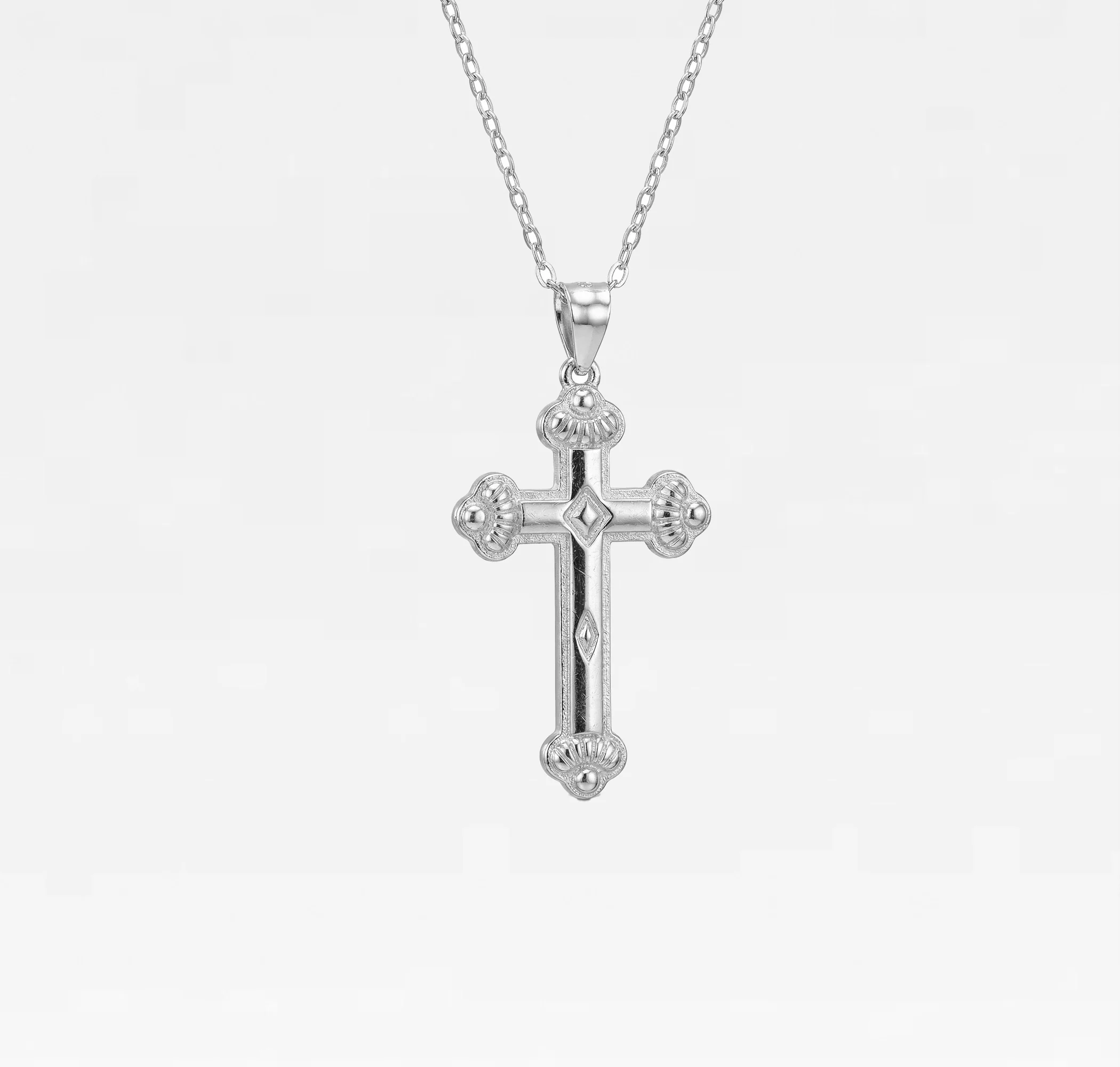 The Siena Cross Necklace - Image 3